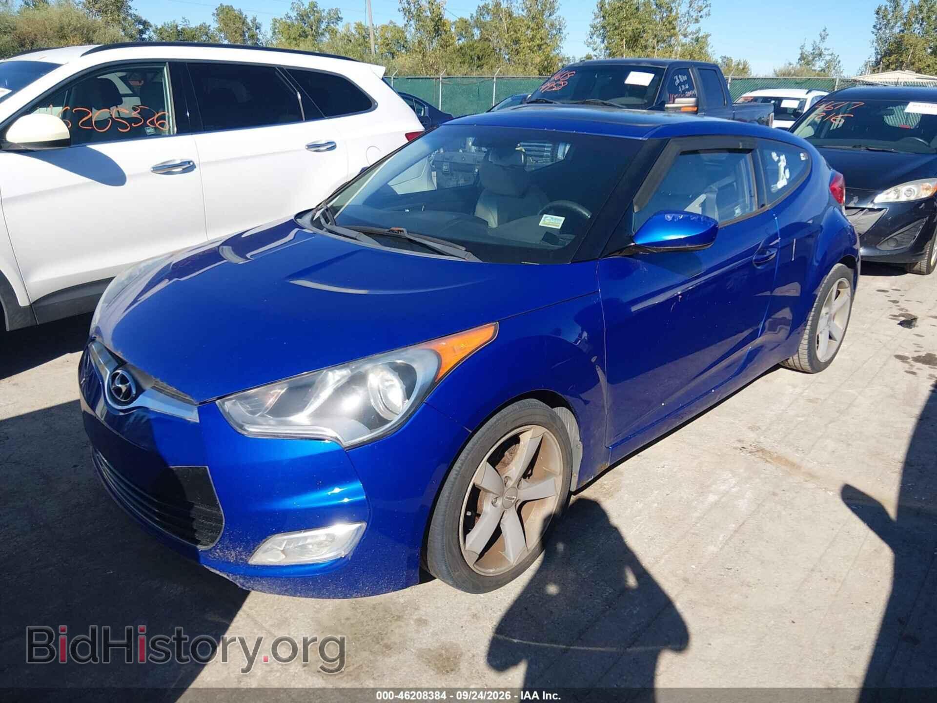 2012 HYUNDAI VELOSTER - VIN: KMHTC6AD4CU055231 - Photo 2