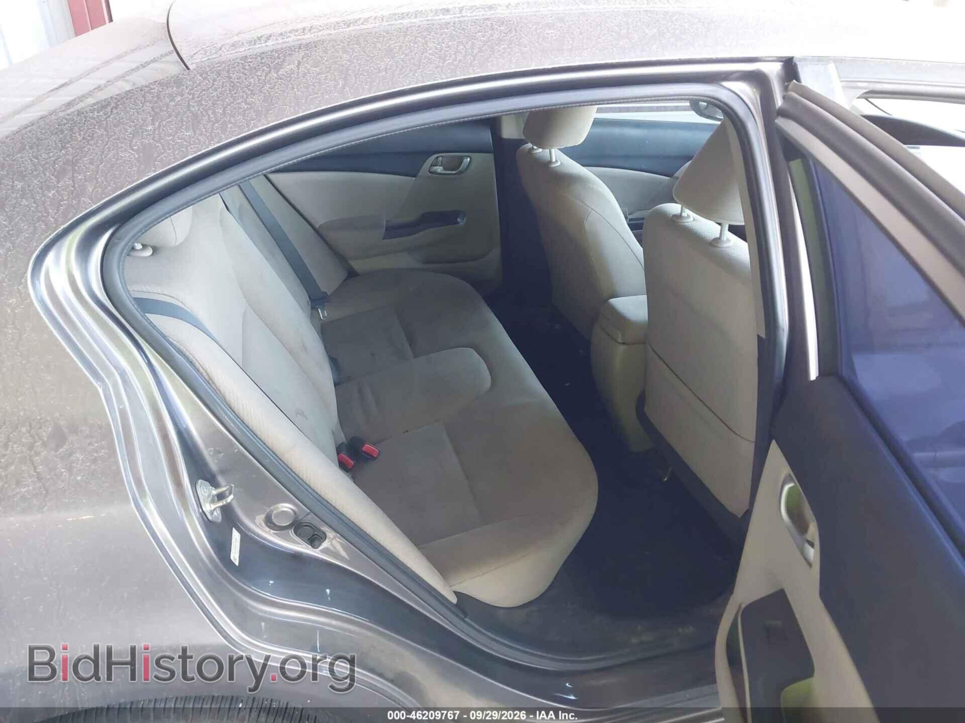 2013 HONDA CIVIC - VIN: 19XFB2F52DE218652 - Фото 8