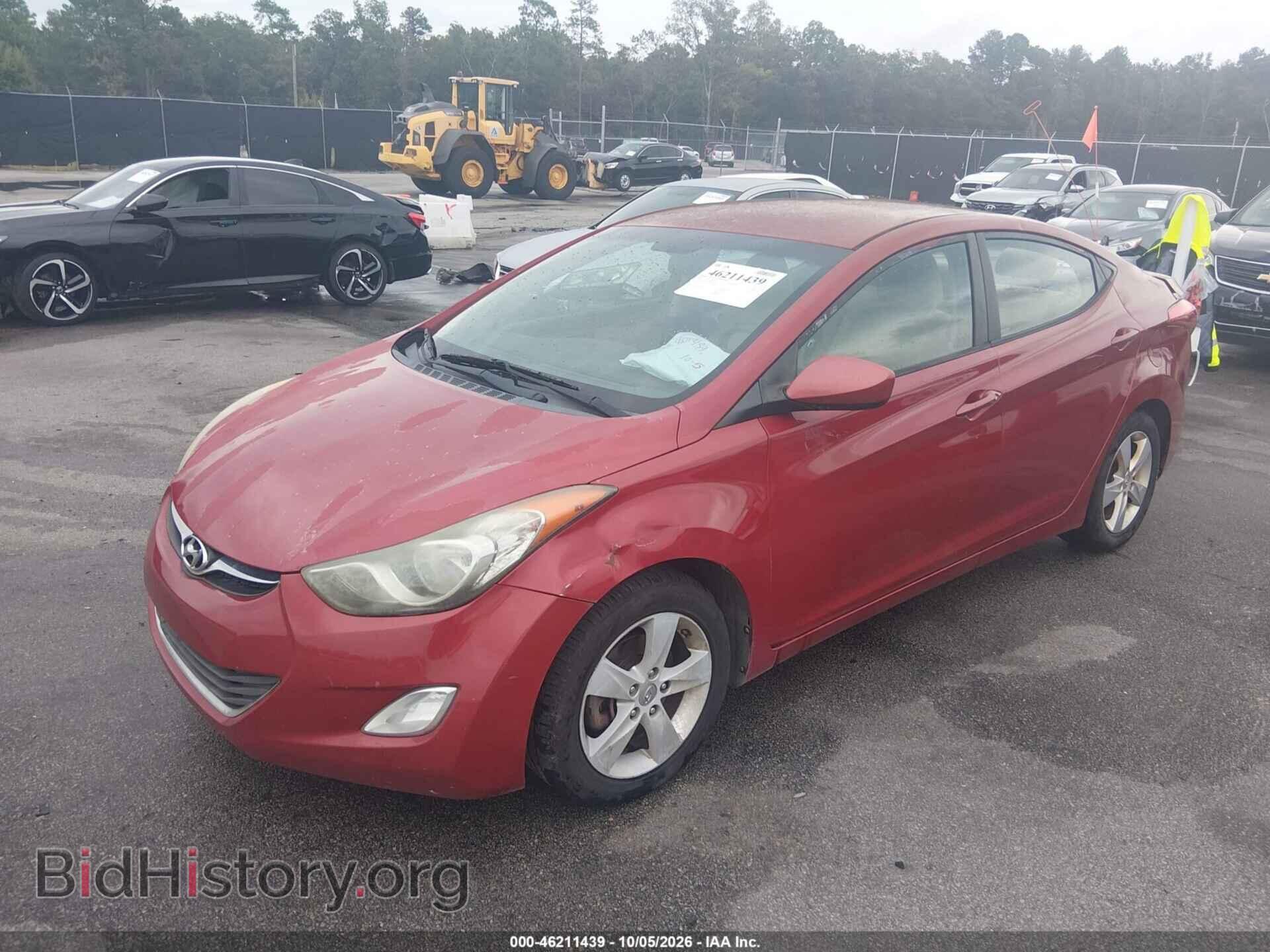 2013 HYUNDAI ELANTRA - VIN: KMHDH4AE4DU764021 - Фото 2