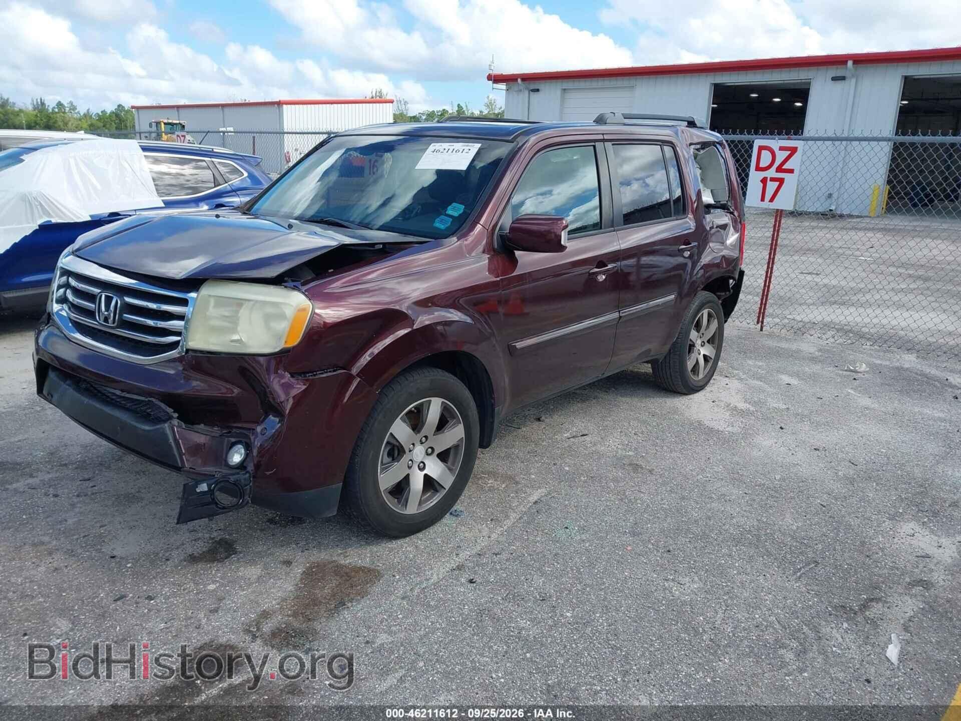 2013 HONDA PILOT - VIN: 5FNYF3H90DB007110 - Фото 2
