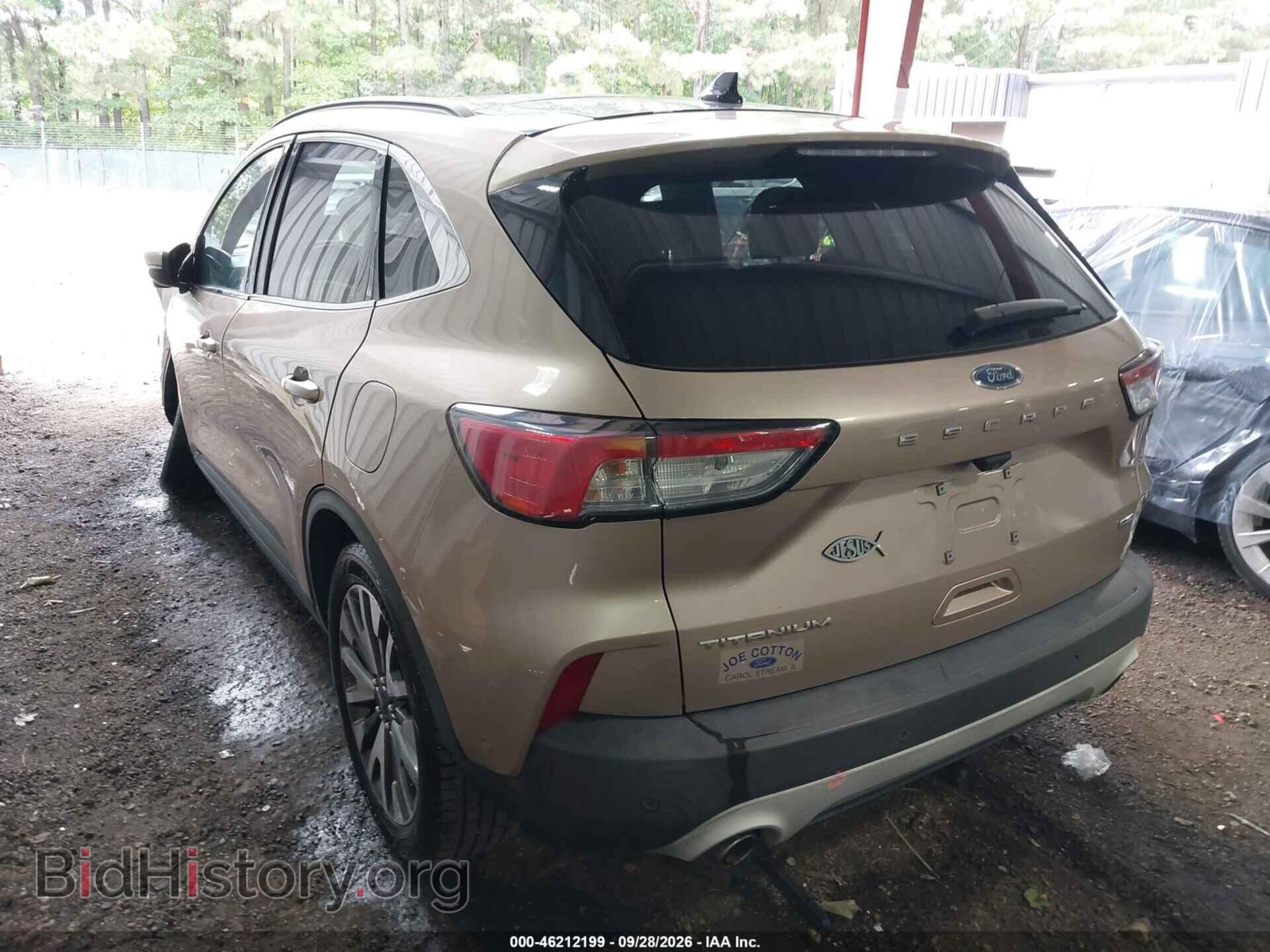 2020 FORD ESCAPE - VIN: 1FMCU0DZXLUA70656 - Фото 3