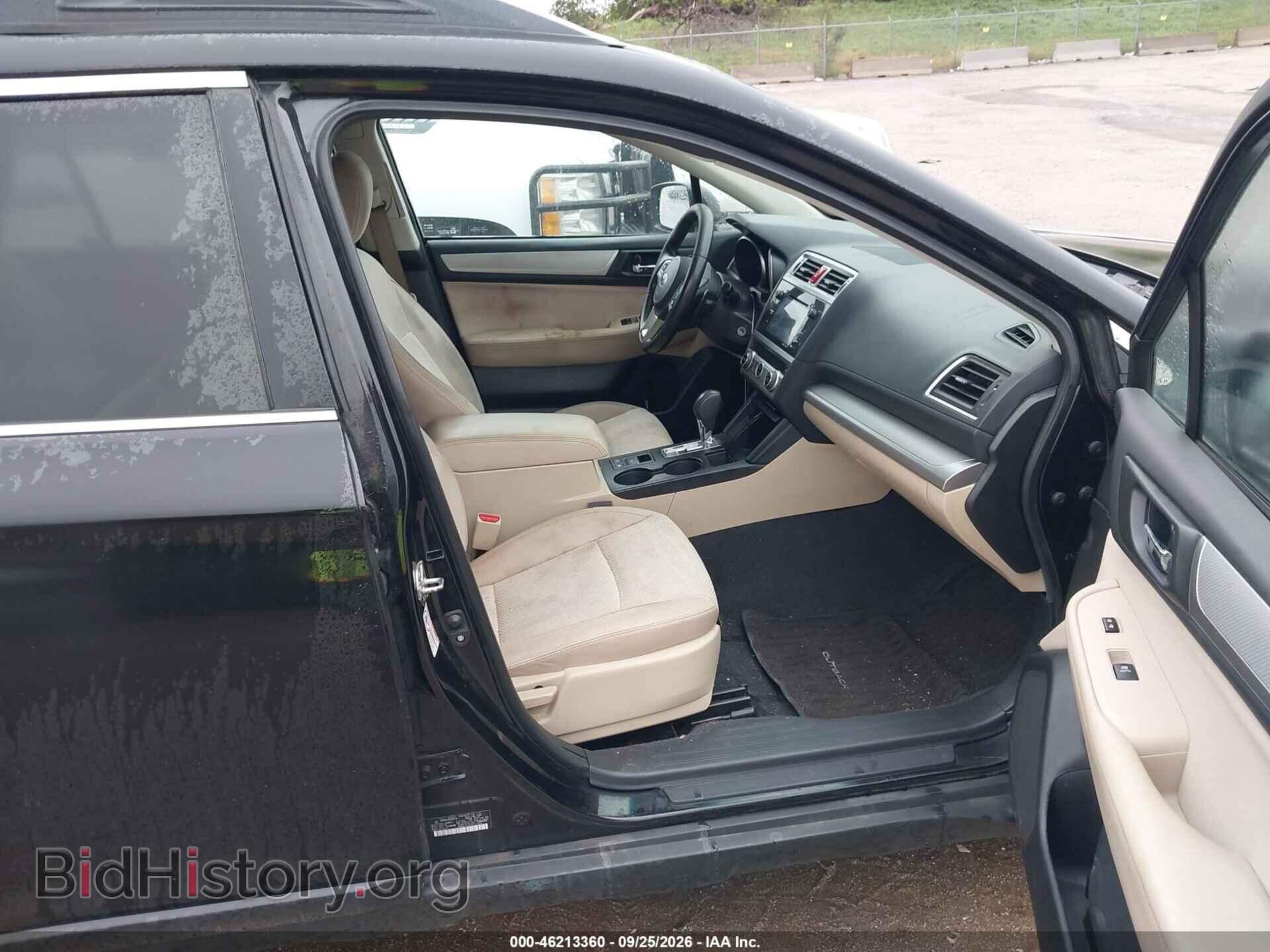 2016 SUBARU OUTBACK - VIN: 4S4BSBEC5G3329718 - Фото 5