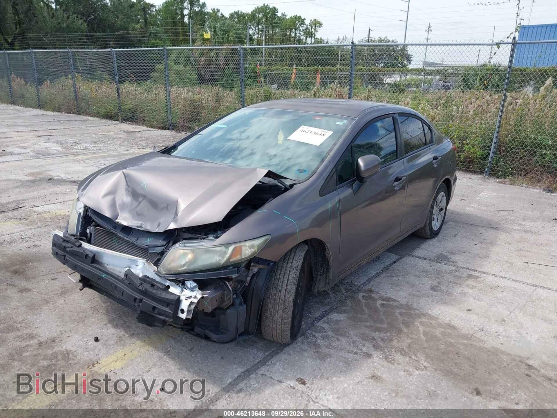 2014 HONDA CIVIC - VIN: 19XFB2F5XEE027806 - Фото 2