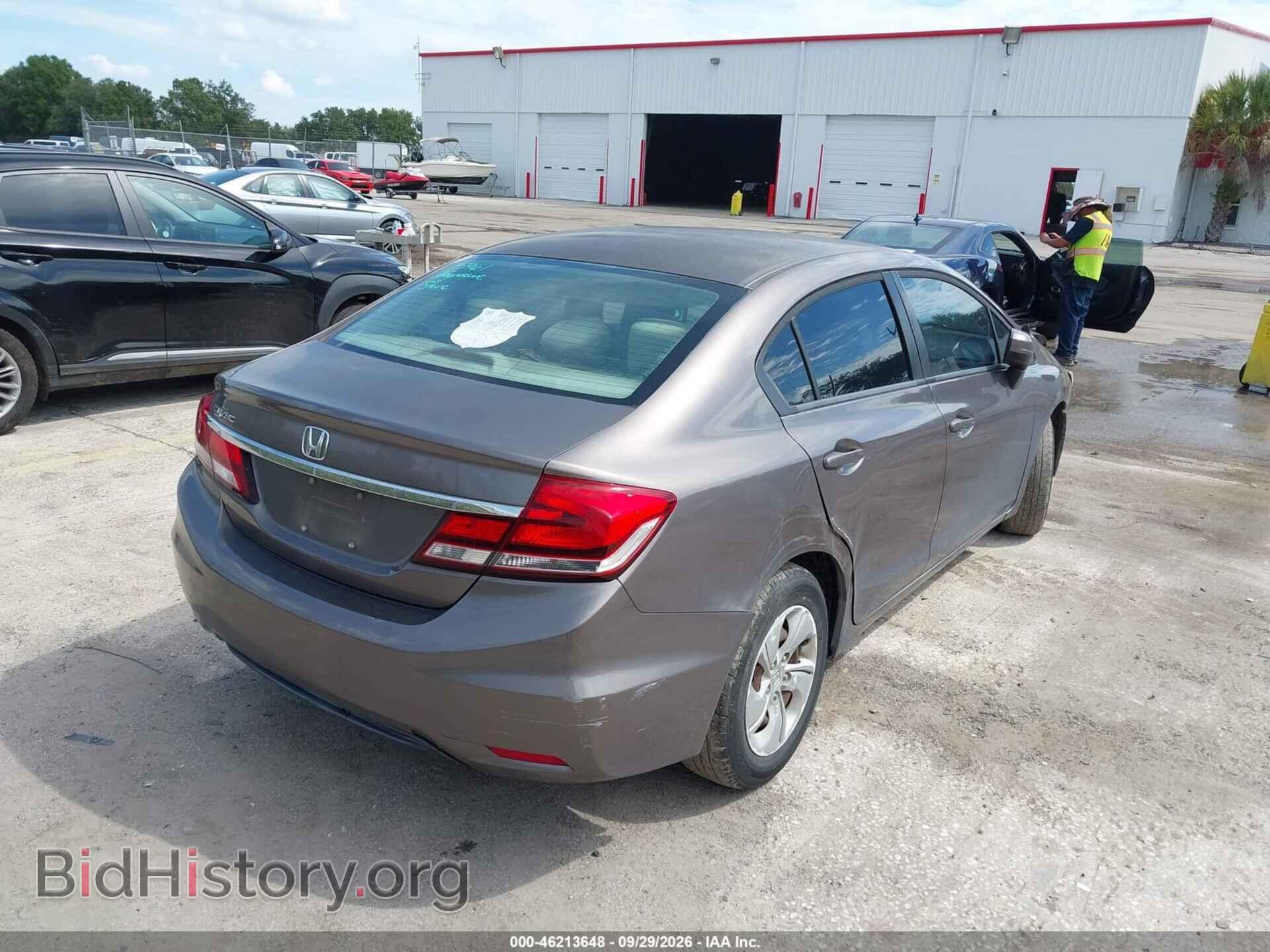 2014 HONDA CIVIC - VIN: 19XFB2F5XEE027806 - Фото 4