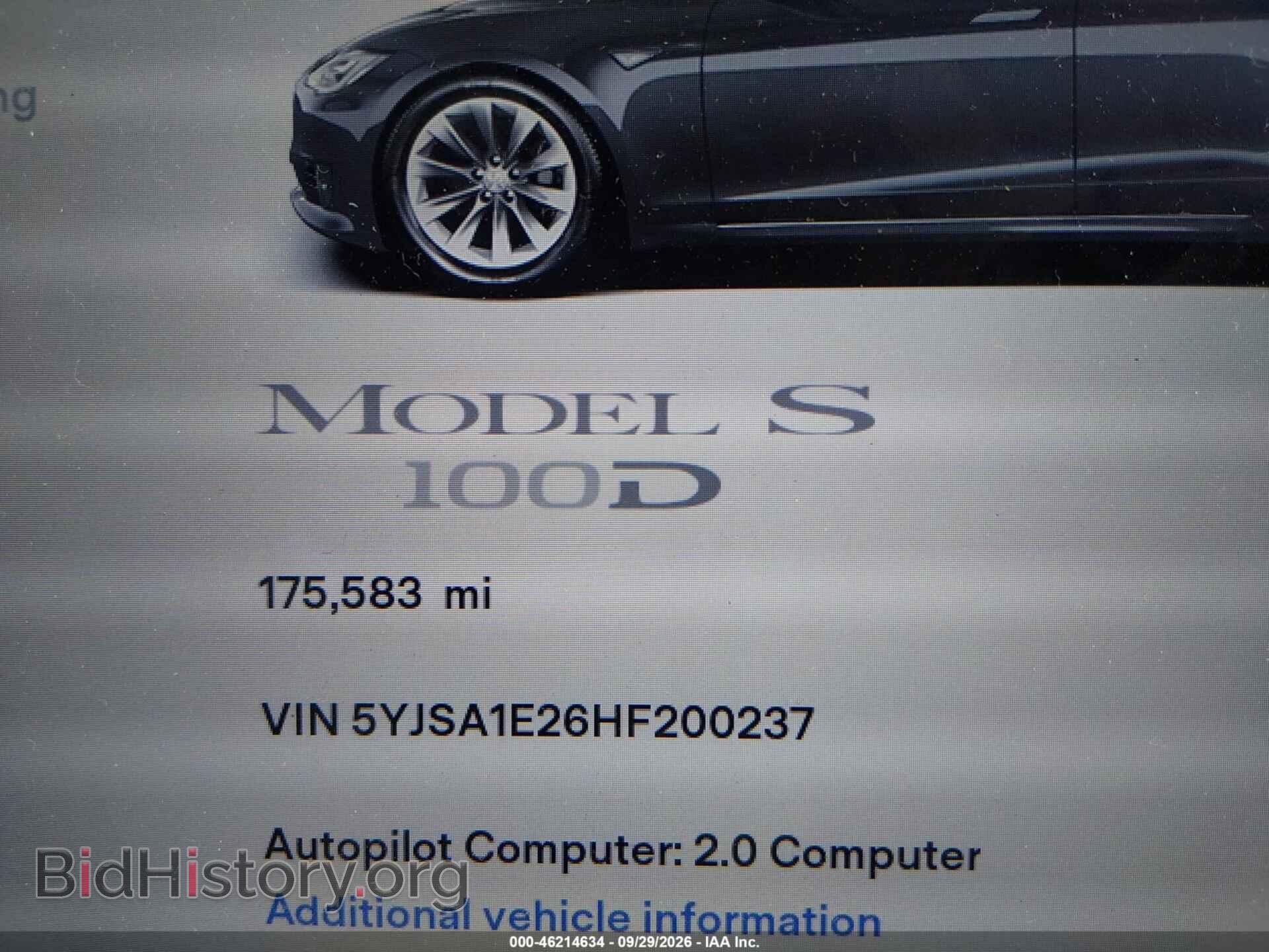 2017 TESLA MODEL S - VIN: 5YJSA1E26HF200237 - Photo 16