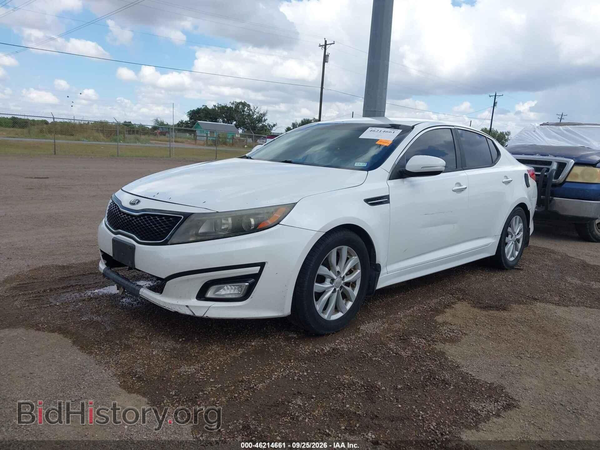 2015 KIA OPTIMA - VIN: 5XXGN4A76FG420839 - Фото 2