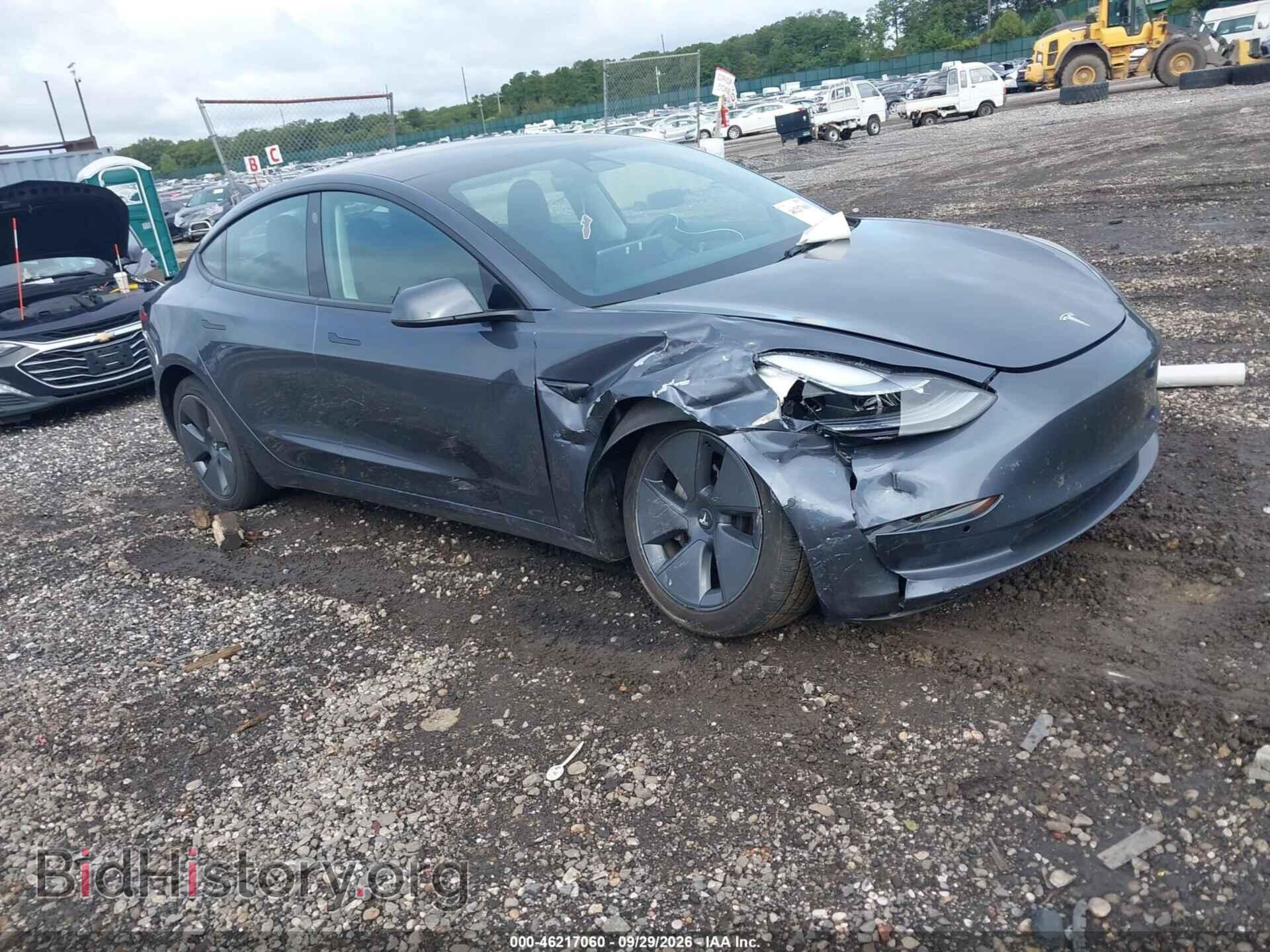 Фотография 5YJ3E1EB8NF317984 - TESLA MODEL 3 2022