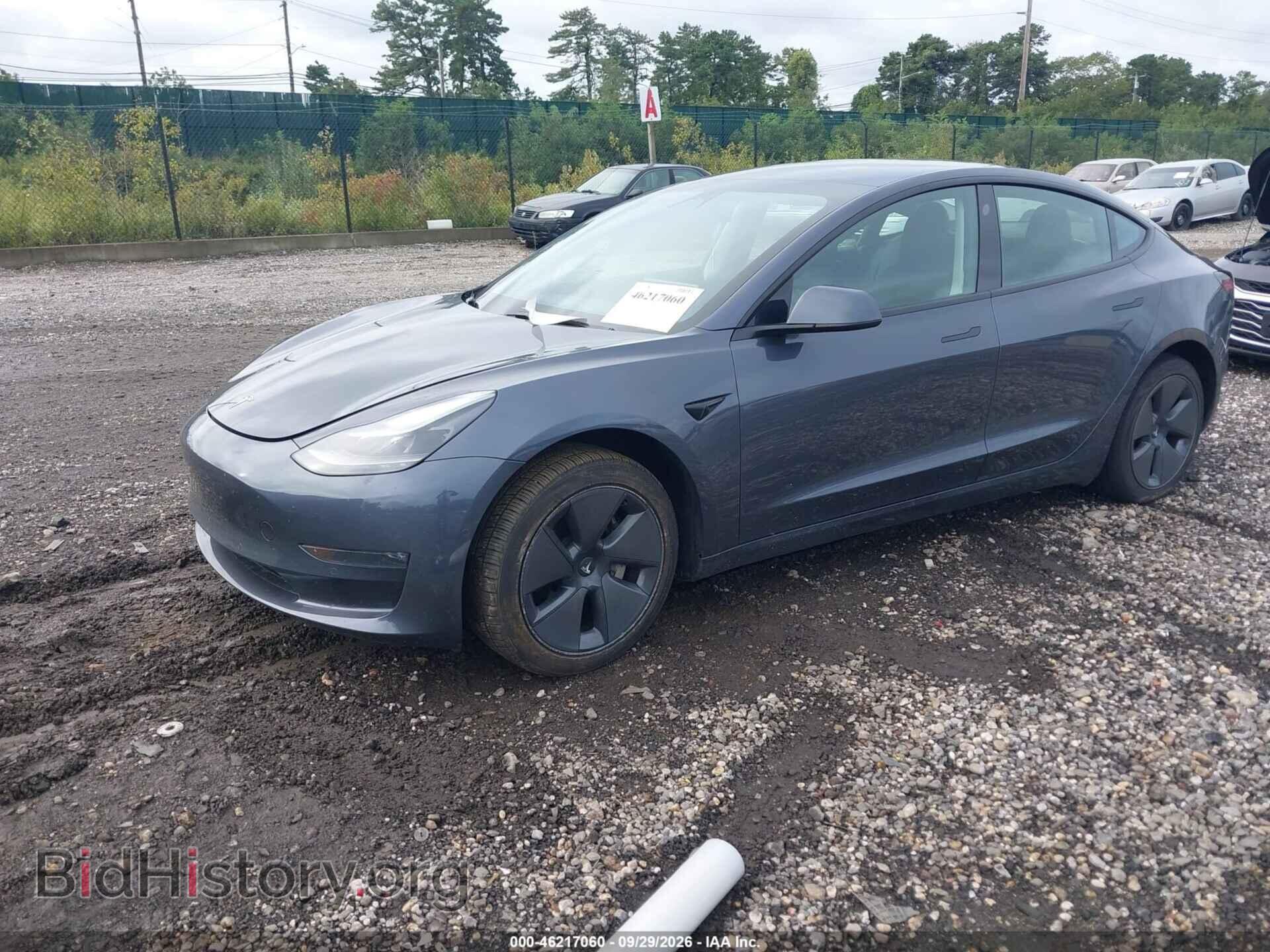 2022 TESLA MODEL 3 - VIN: 5YJ3E1EB8NF317984 - Фото 2
