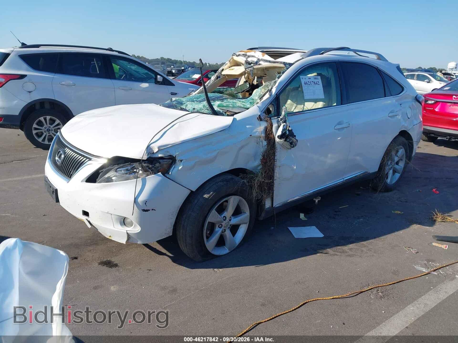 2011 LEXUS RX 350 - VIN: 2T2BK1BAXBC103414 - Photo 2