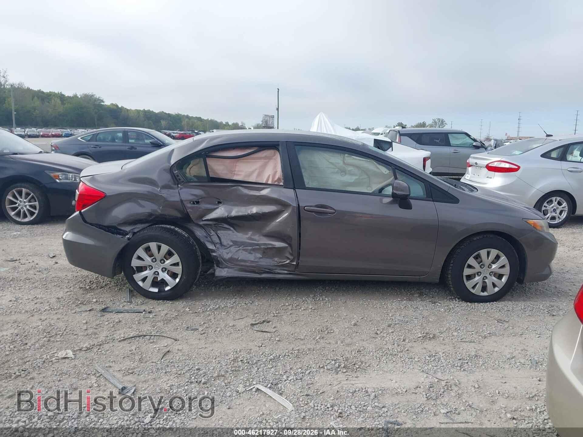 2012 HONDA CIVIC - VIN: 19XFB2F50CE086179 - Фото 13
