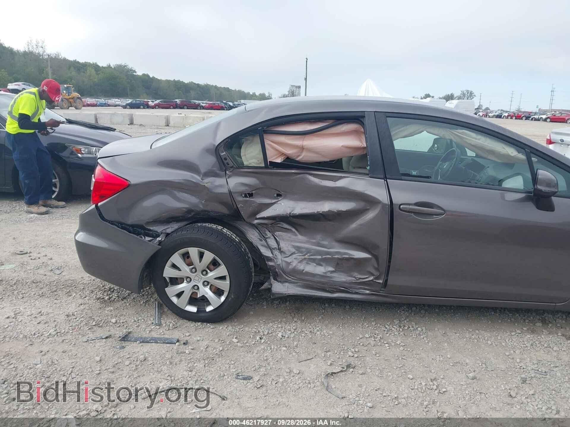 2012 HONDA CIVIC - VIN: 19XFB2F50CE086179 - Фото 6