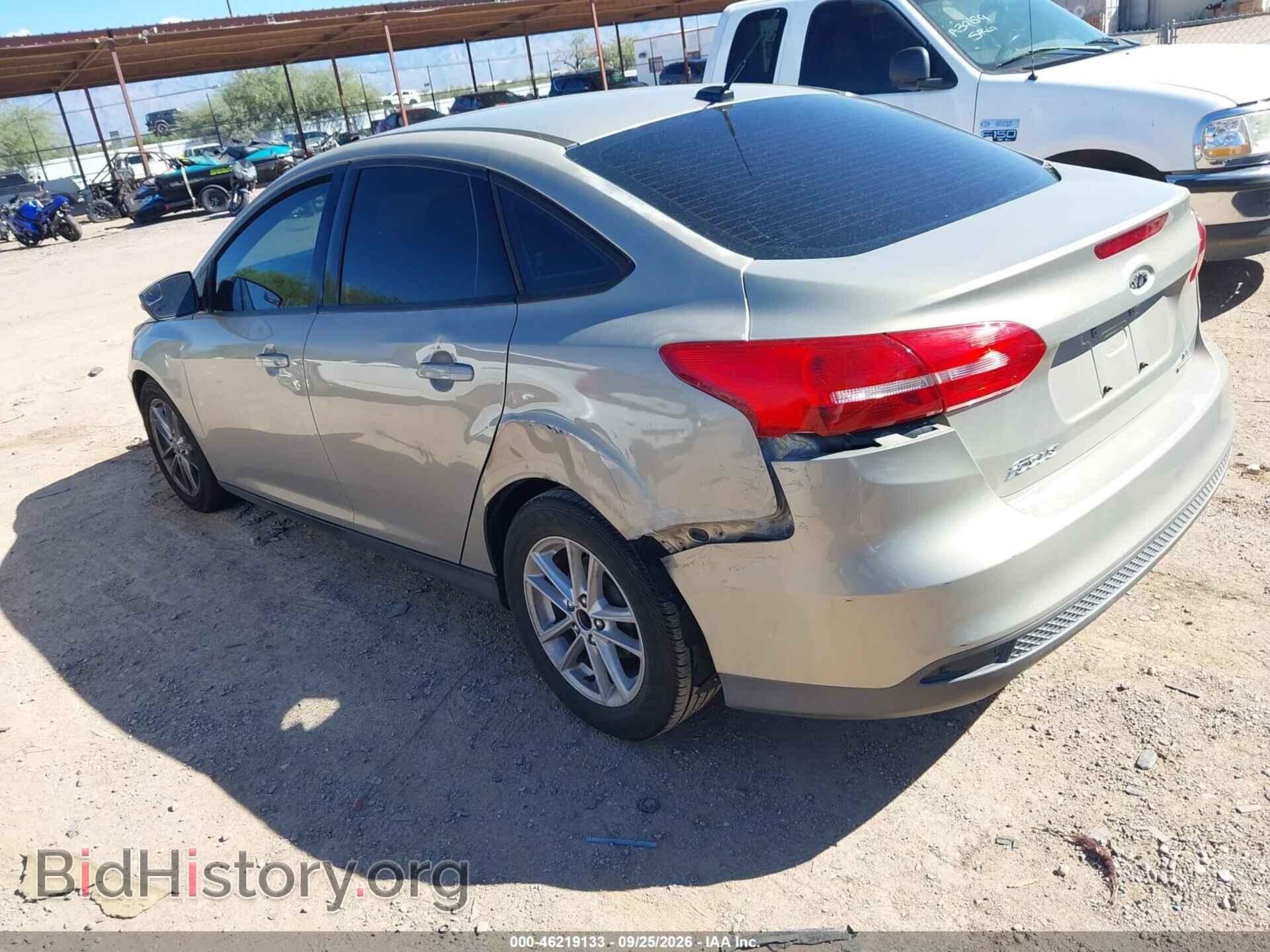 2016 FORD FOCUS - VIN: 1FADP3F22GL365446 - Фото 3