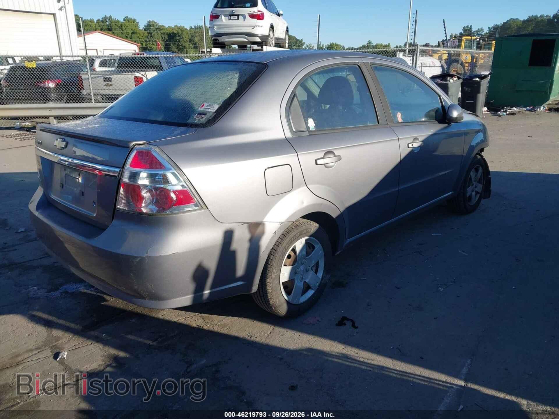 2011 CHEVROLET AVEO - VIN: KL1TD5DE5BB168347 - Фото 4