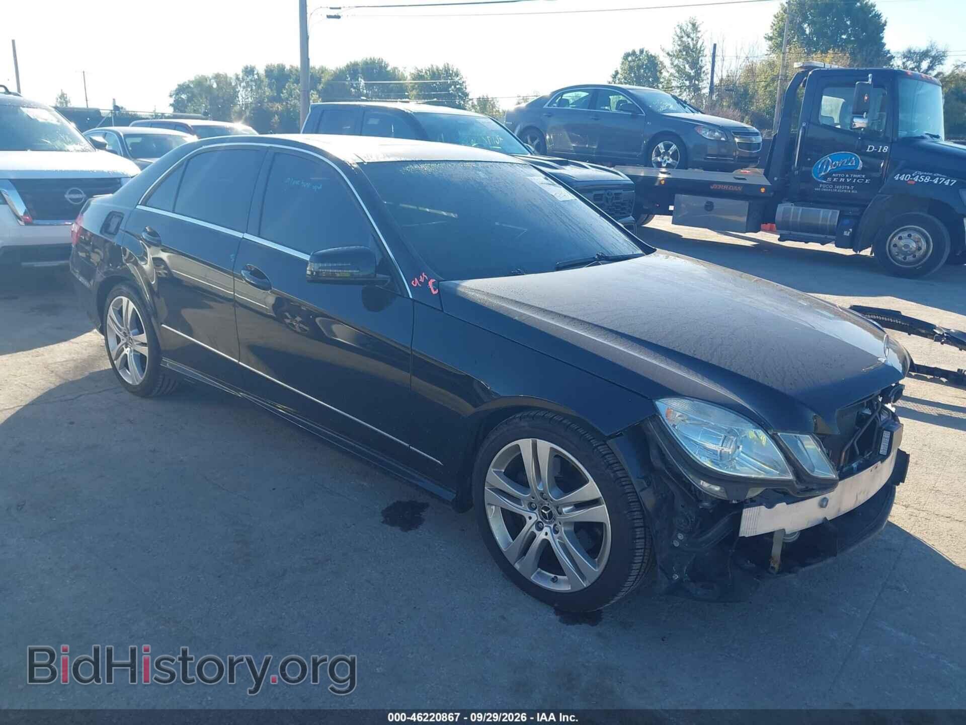 Photo WDDHF8JB9DA728700 - MERCEDES-BENZ E-CLASS 2013