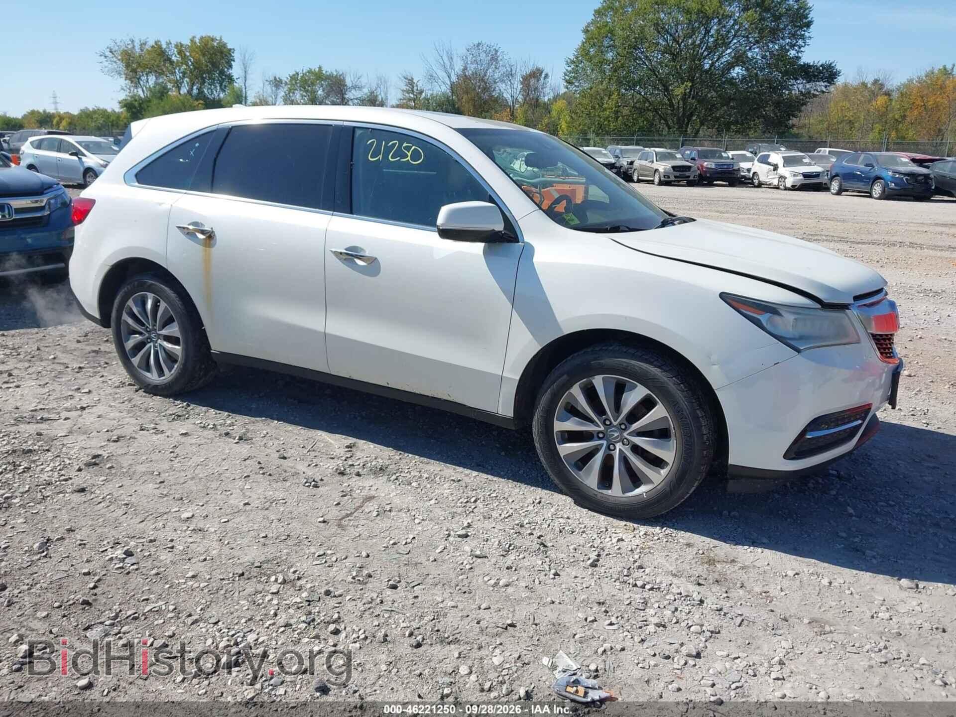 Photo 5FRYD4H42EB030016 - ACURA MDX 2014