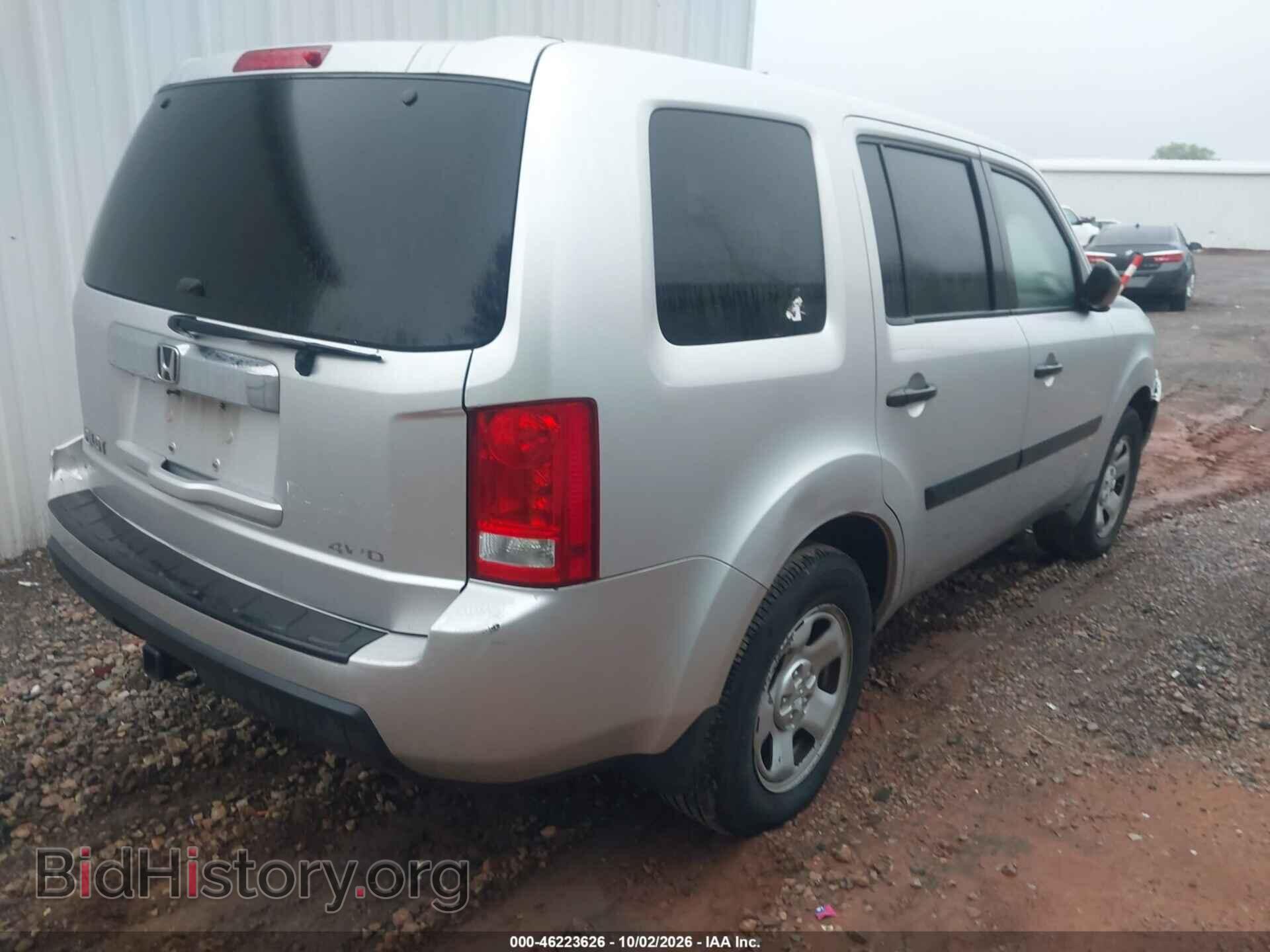 2009 HONDA PILOT - VIN: 5FNYF48289B053994 - Фото 4