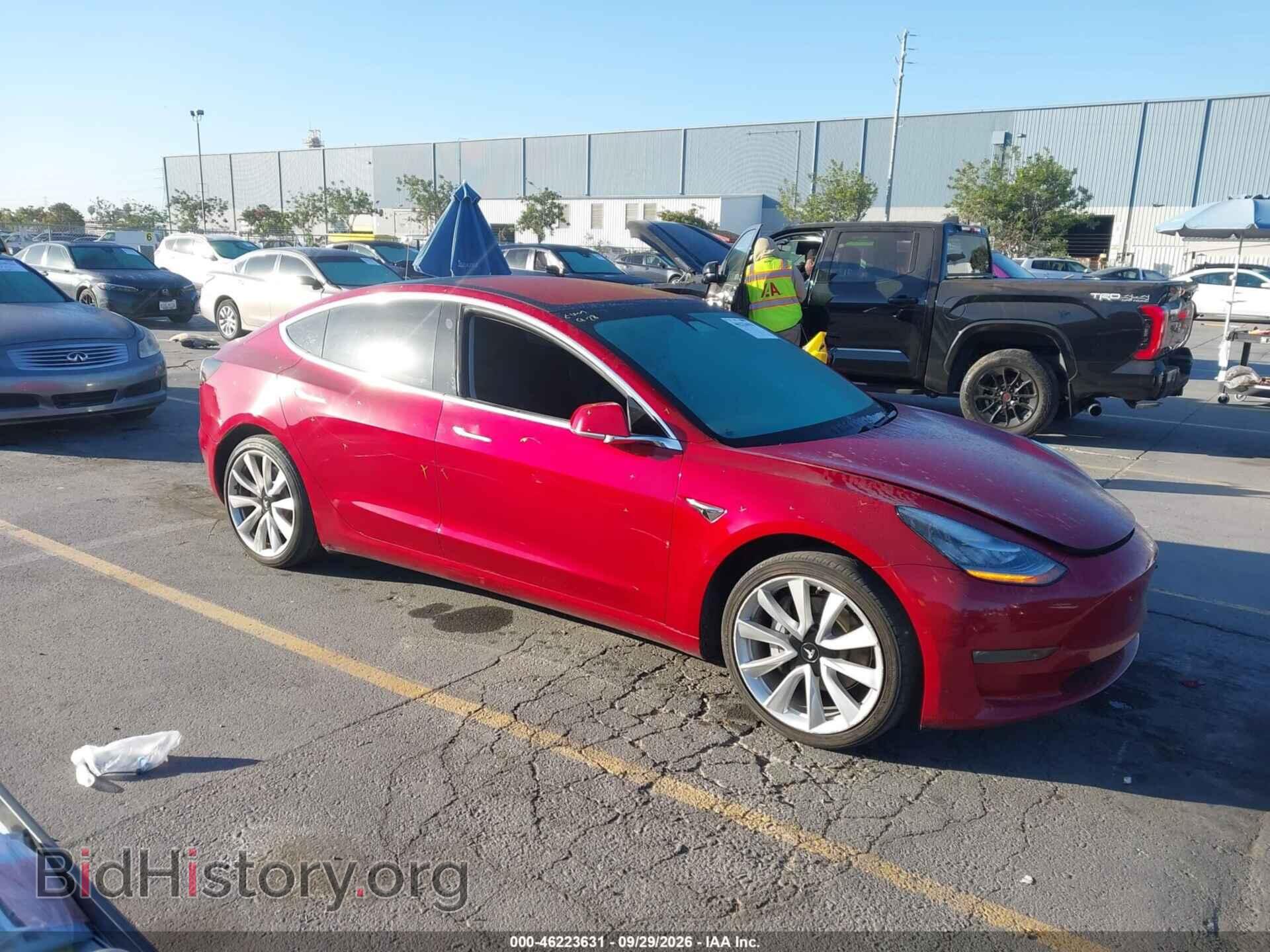 Photo 5YJ3E1EA6JF163812 - TESLA MODEL 3 2018