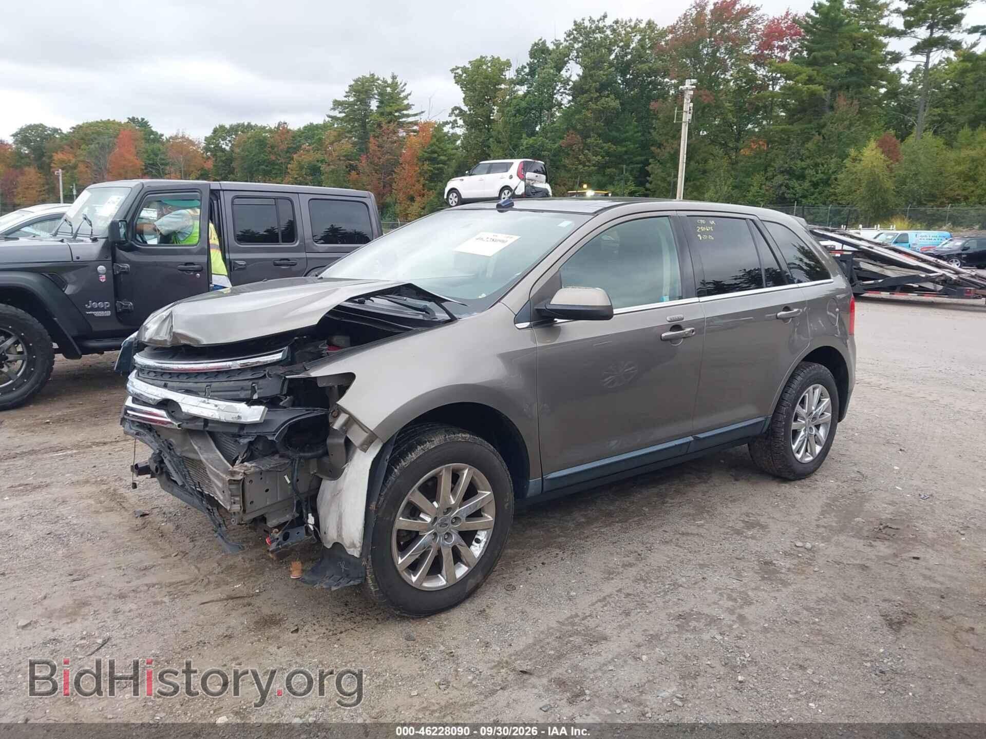 2014 FORD EDGE - VIN: 2FMDK4KC7EBA61244 - Фото 2