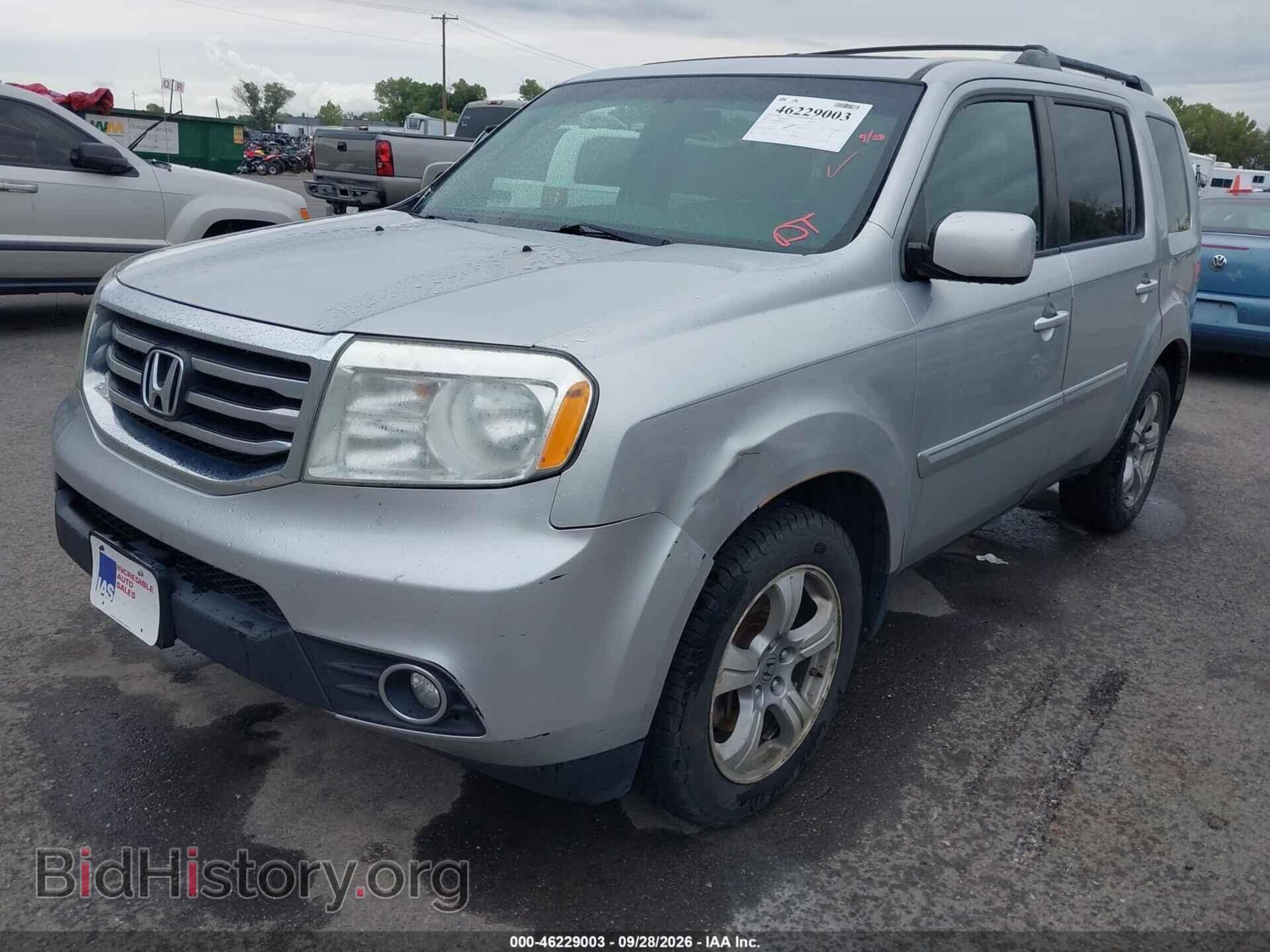 2012 HONDA PILOT - VIN: 5FNYF4H48CB086521 - Фото 2