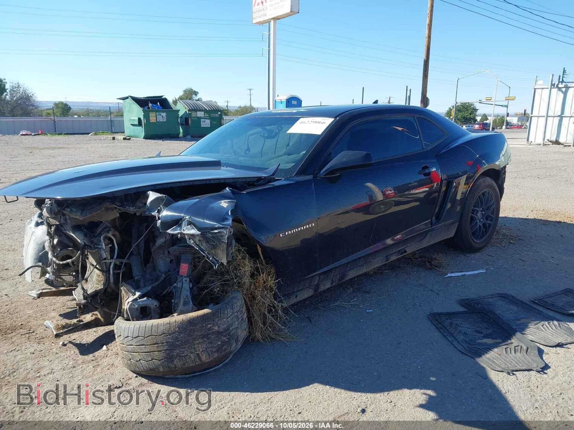2012 CHEVROLET CAMARO - VIN: 2G1FE1E33C9100875 - Photo 2