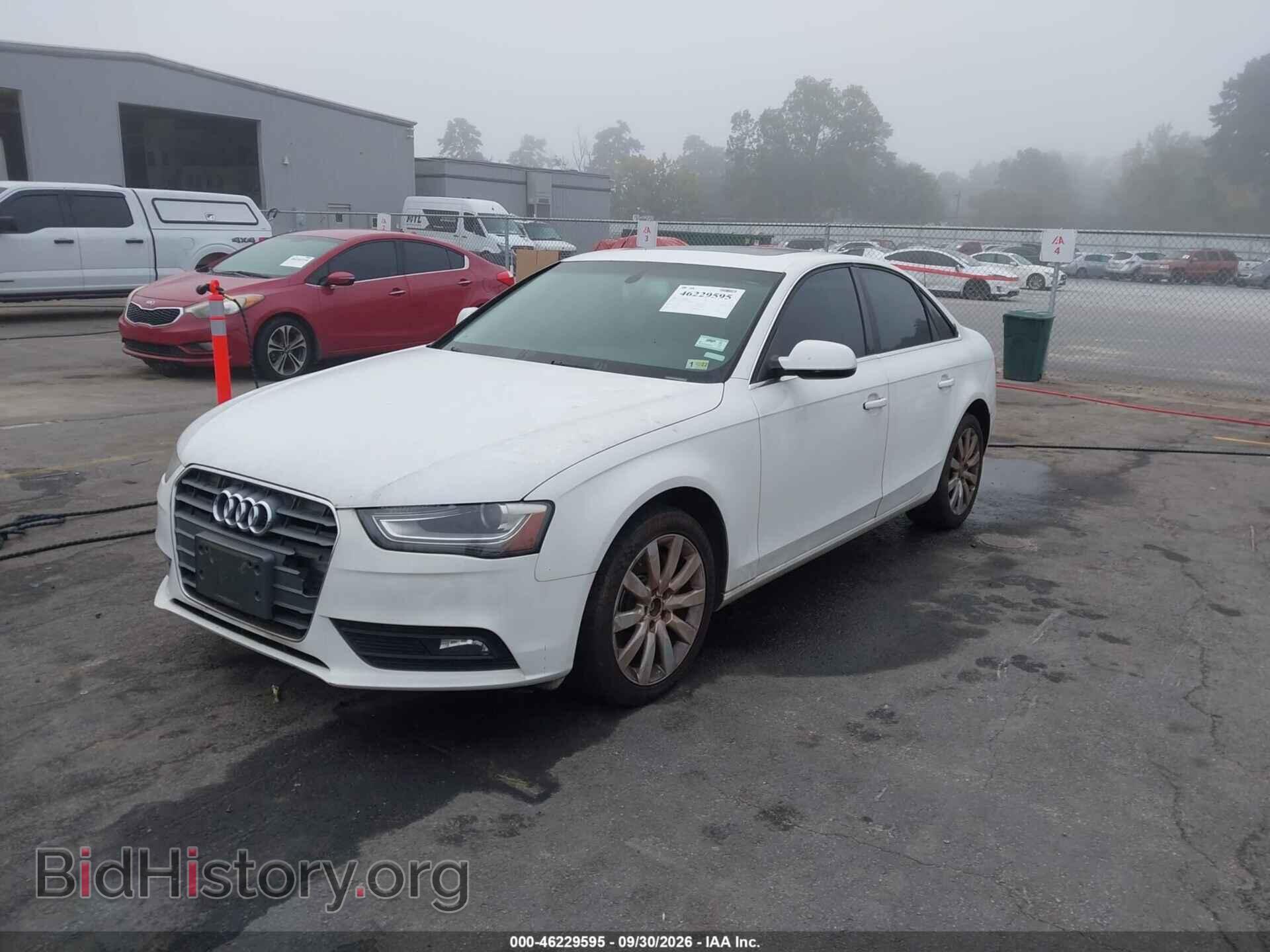 2013 AUDI A4 - VIN: WAUAFAFL9DN022997 - Photo 2