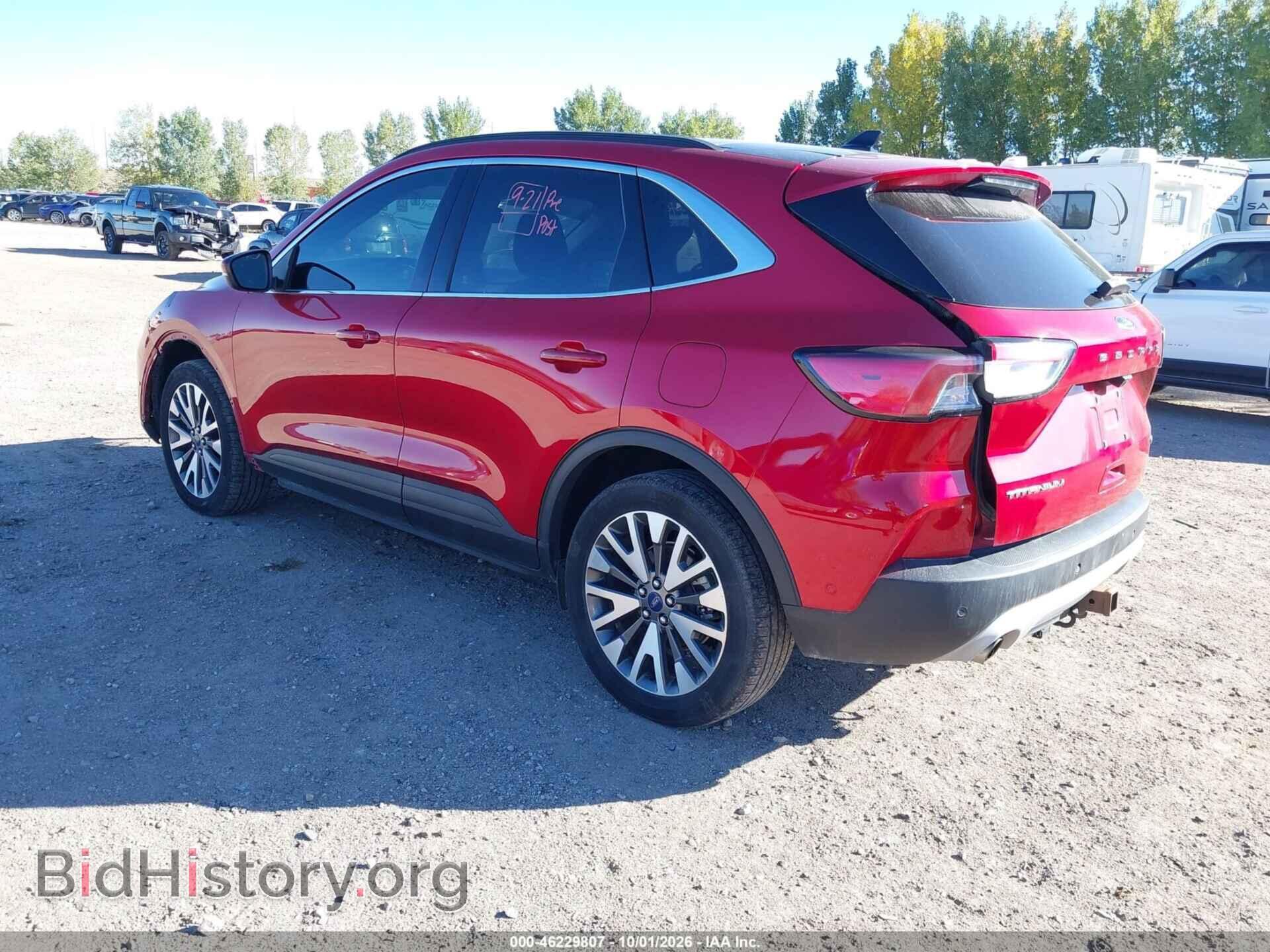 2020 FORD ESCAPE - VIN: 1FMCU9J95LUA56186 - Photo 3