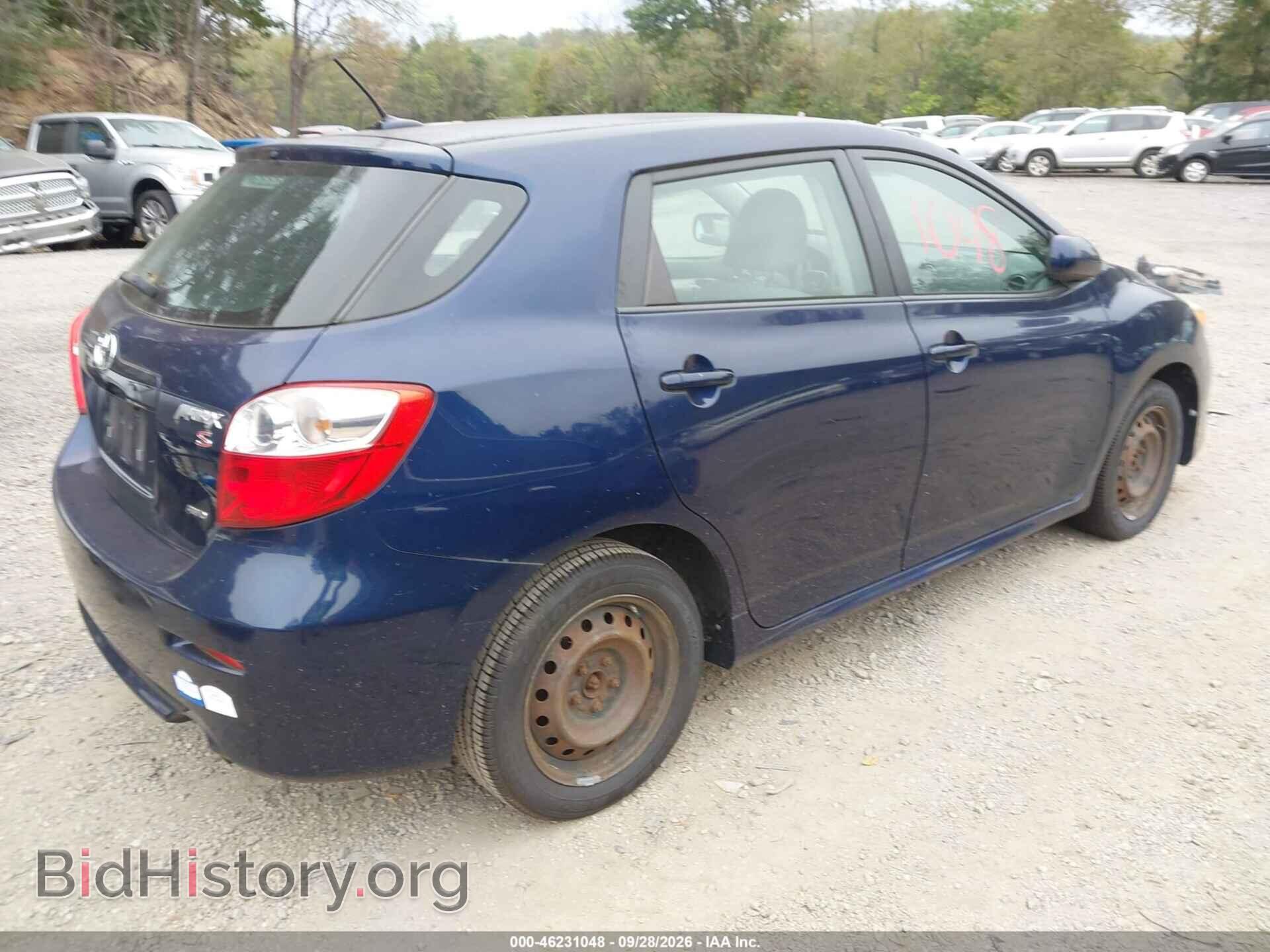 2009 TOYOTA MATRIX - VIN: 2T1LE40E49C005352 - Фото 4