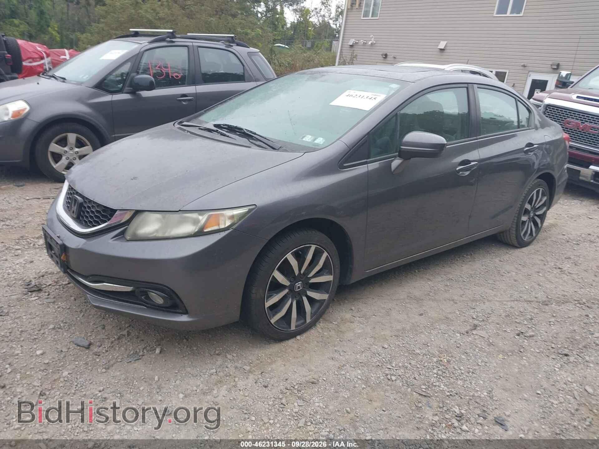 2014 HONDA CIVIC - VIN: 19XFB2F95EE247227 - Фото 2