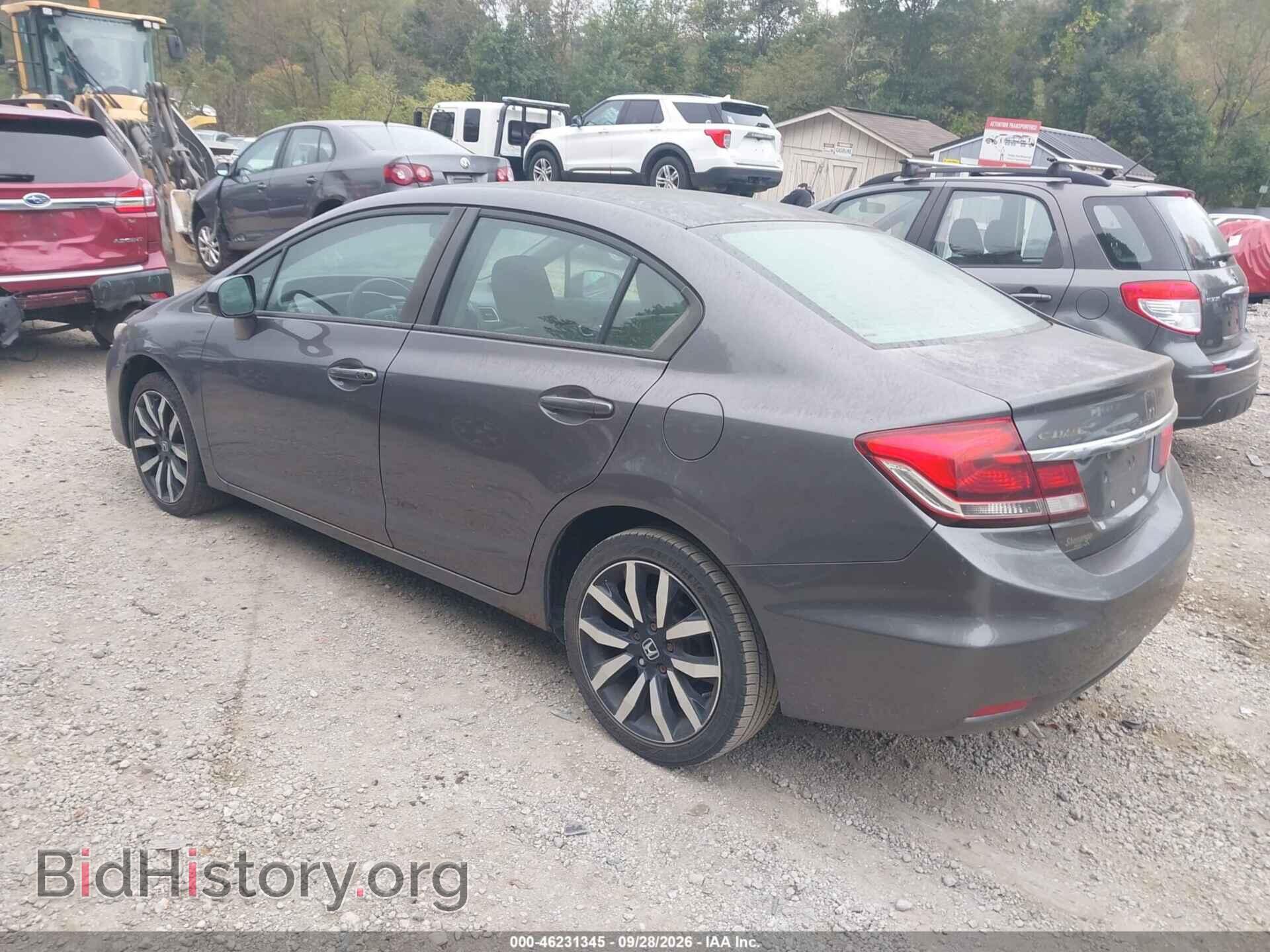 2014 HONDA CIVIC - VIN: 19XFB2F95EE247227 - Фото 3