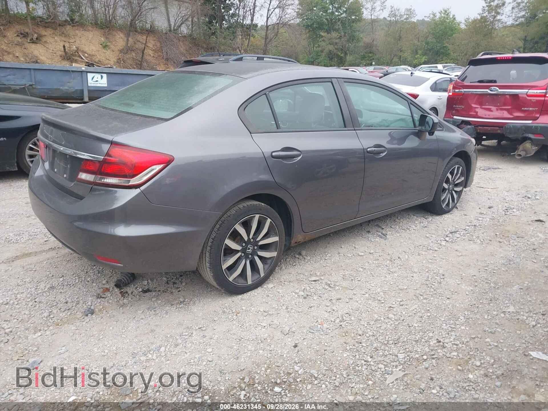 2014 HONDA CIVIC - VIN: 19XFB2F95EE247227 - Фото 4