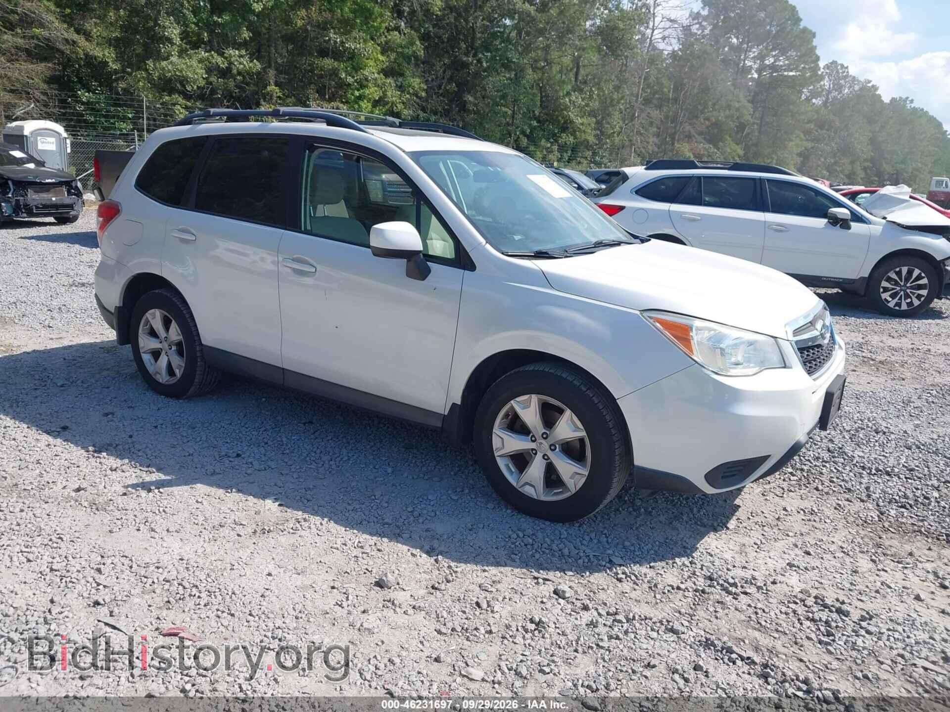 Photo JF2SJADC9EH492487 - SUBARU FORESTER 2014