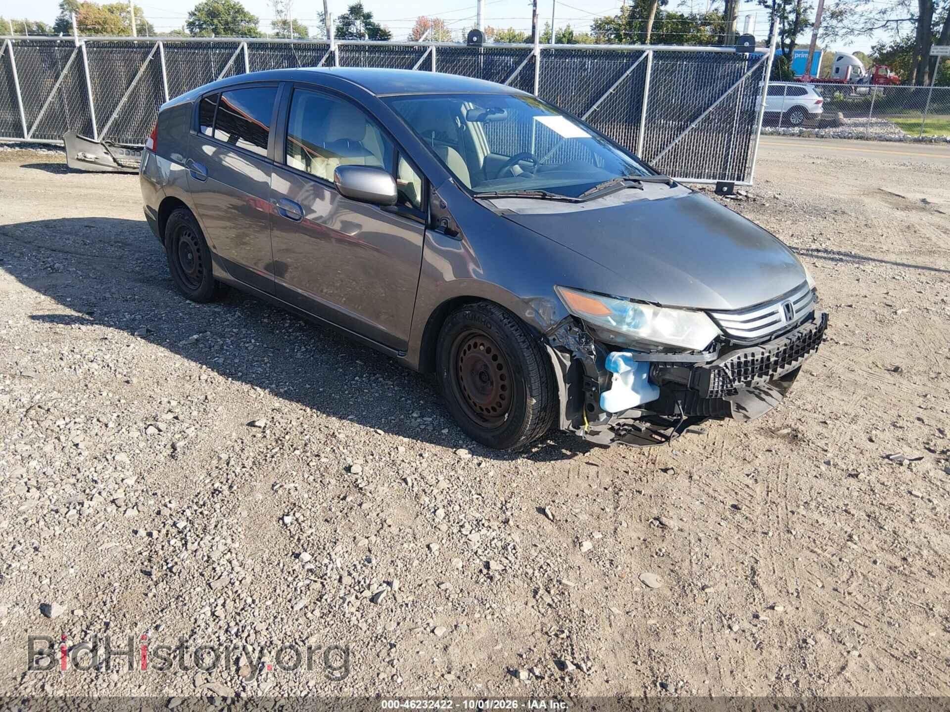 Фотография JHMZE2H56BS009196 - HONDA INSIGHT 2011