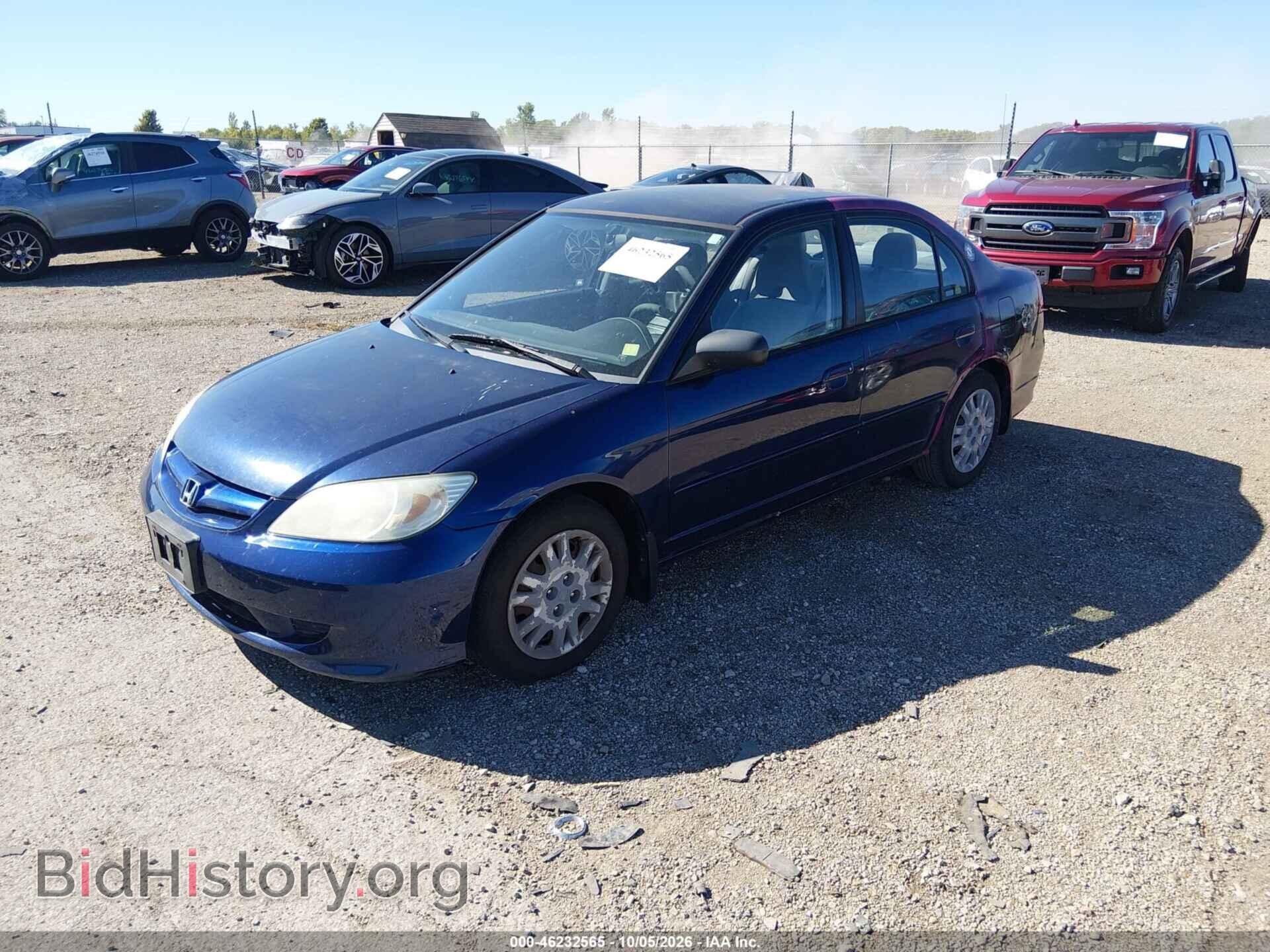 2005 HONDA CIVIC - VIN: JHMES16585S004090 - Фото 2