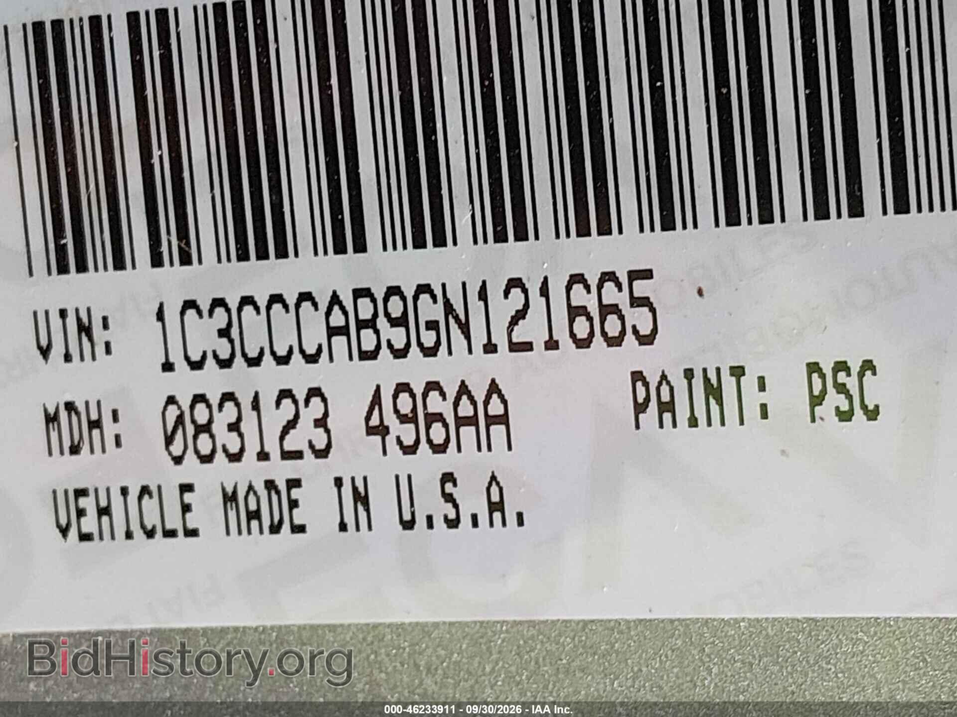 2016 CHRYSLER 200 - VIN: 1C3CCCAB9GN121665 - Photo 9