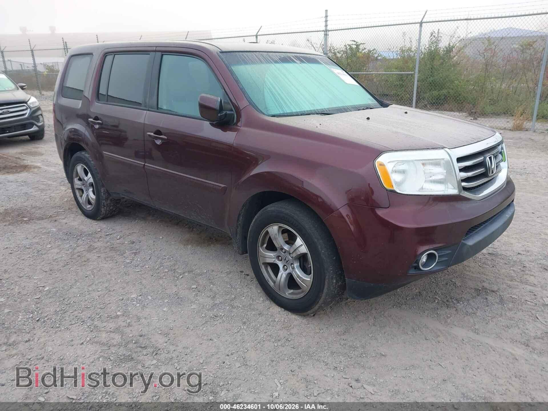 Фотография 5FNYF4H59CB070319 - HONDA PILOT 2012