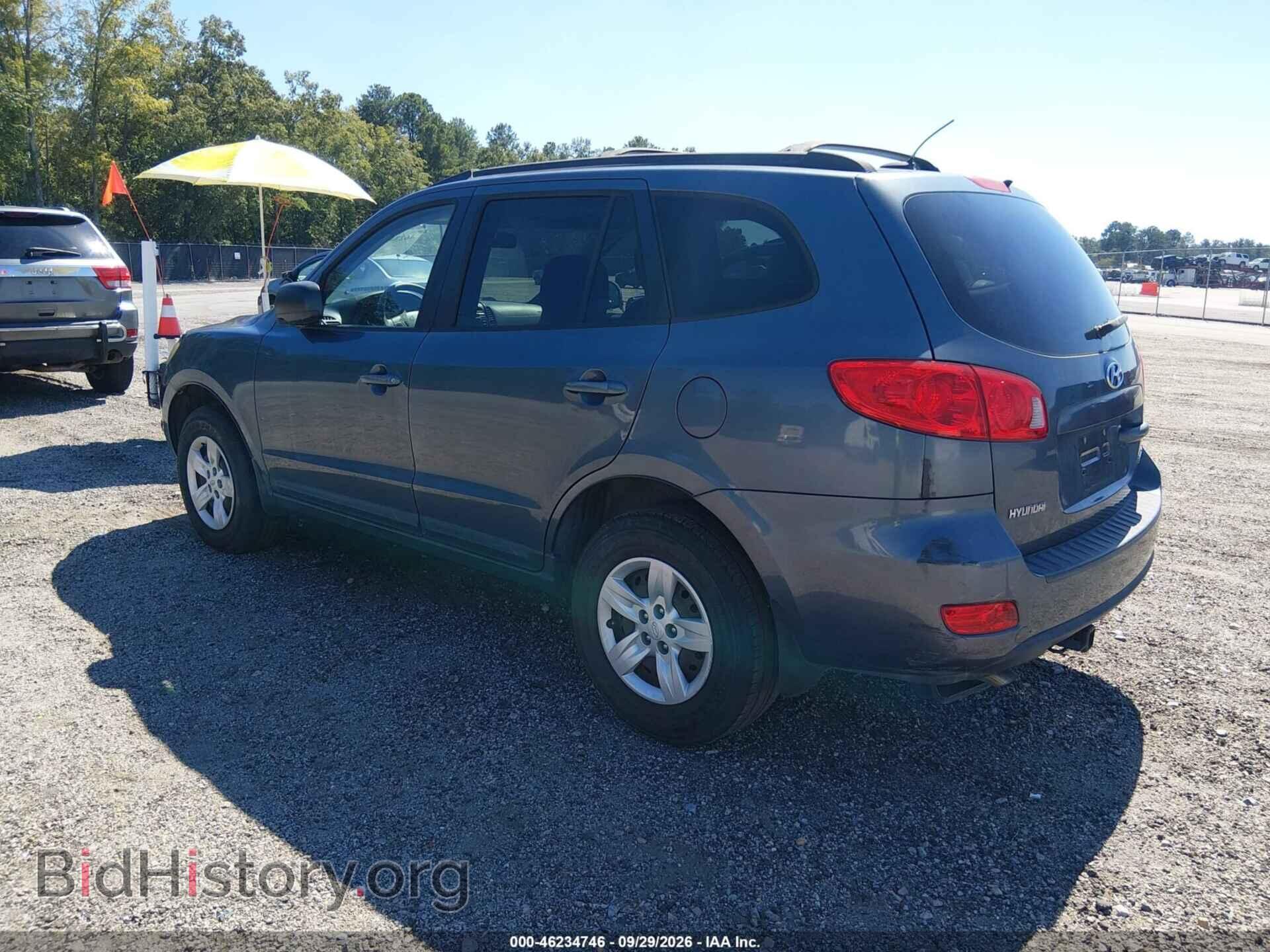 2009 HYUNDAI SANTA FE - VIN: 5NMSG13DX9H247452 - Фото 3