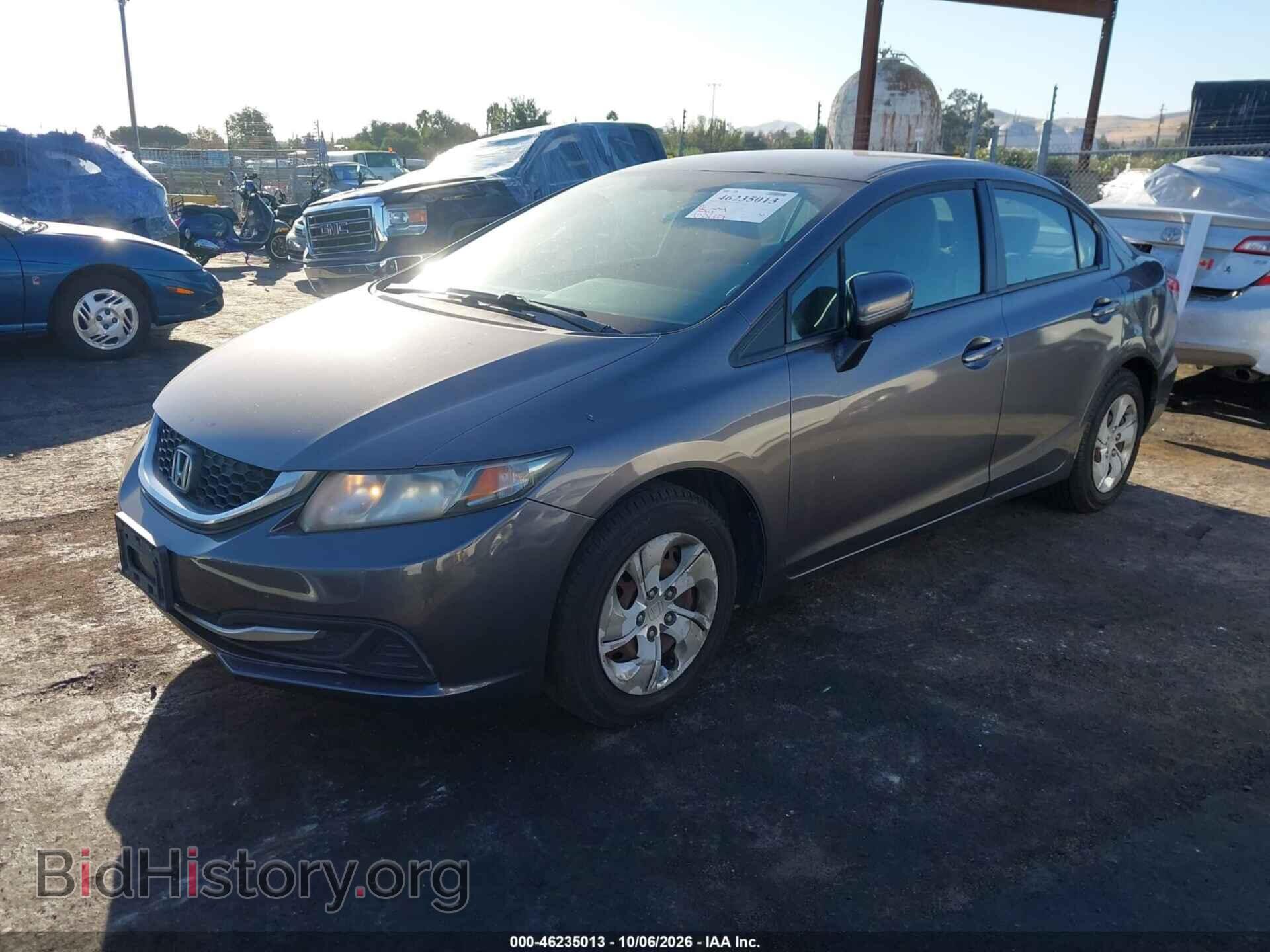 2014 HONDA CIVIC - VIN: 19XFB2F5XEE218254 - Фото 2