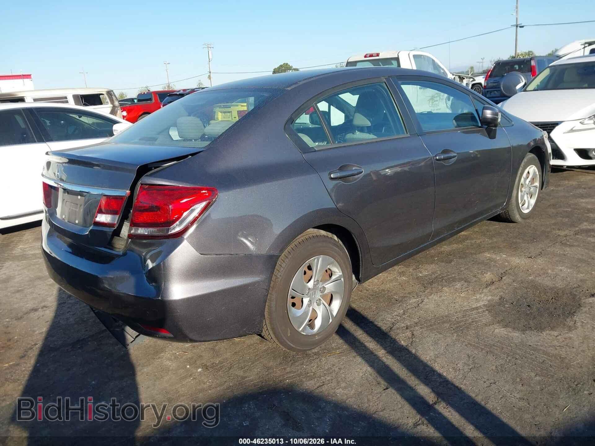2014 HONDA CIVIC - VIN: 19XFB2F5XEE218254 - Фото 4