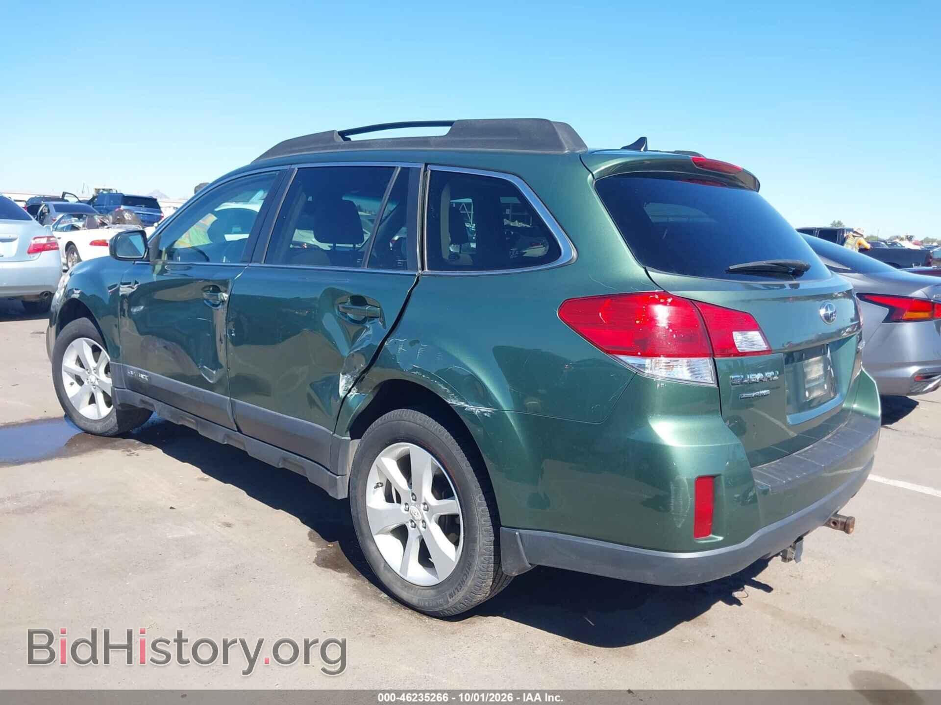 2014 SUBARU OUTBACK - VIN: 4S4BRCCC1E1275721 - Фото 3