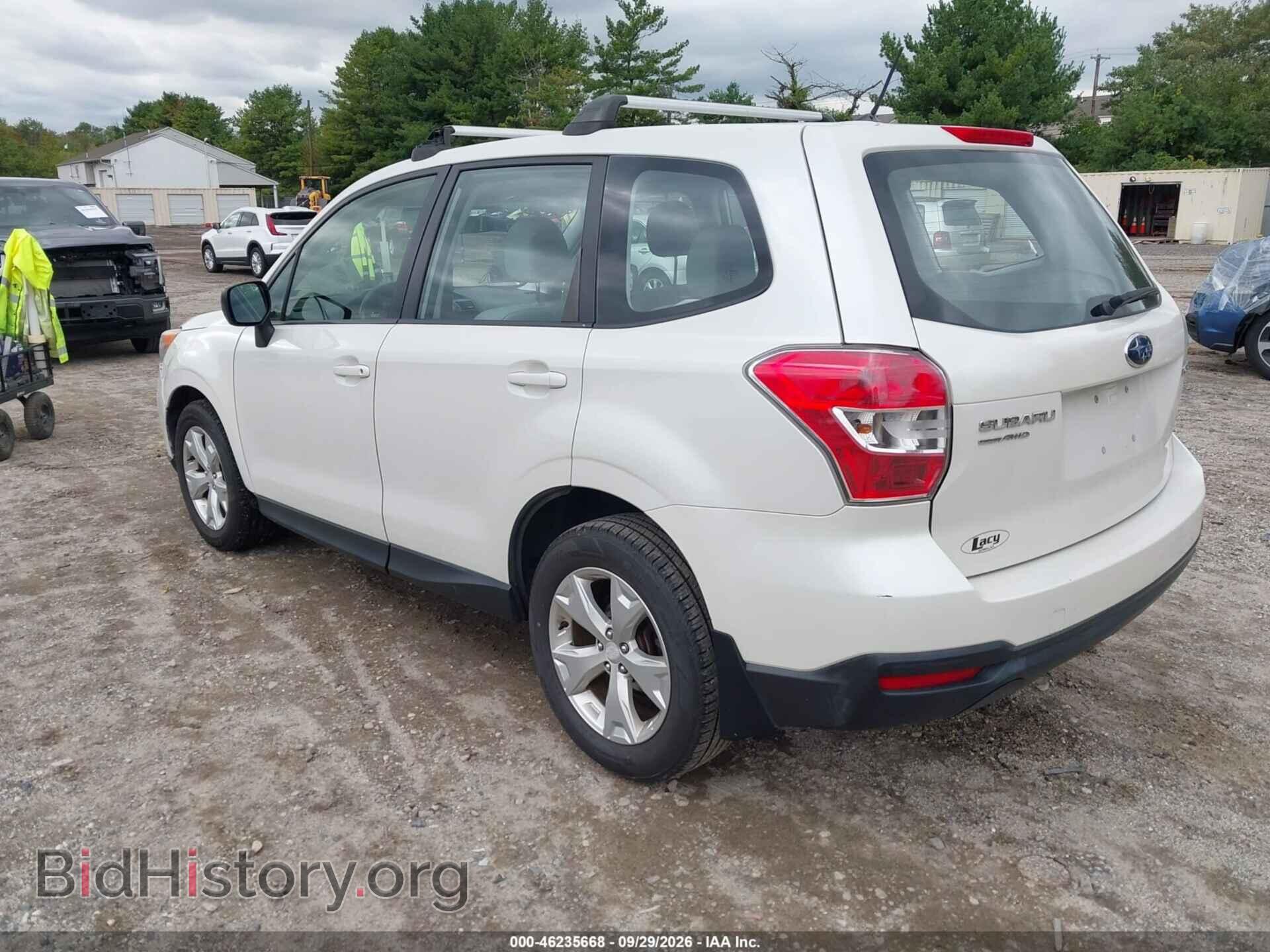 2014 SUBARU FORESTER - VIN: JF2SJAAC0EH454764 - Фото 3