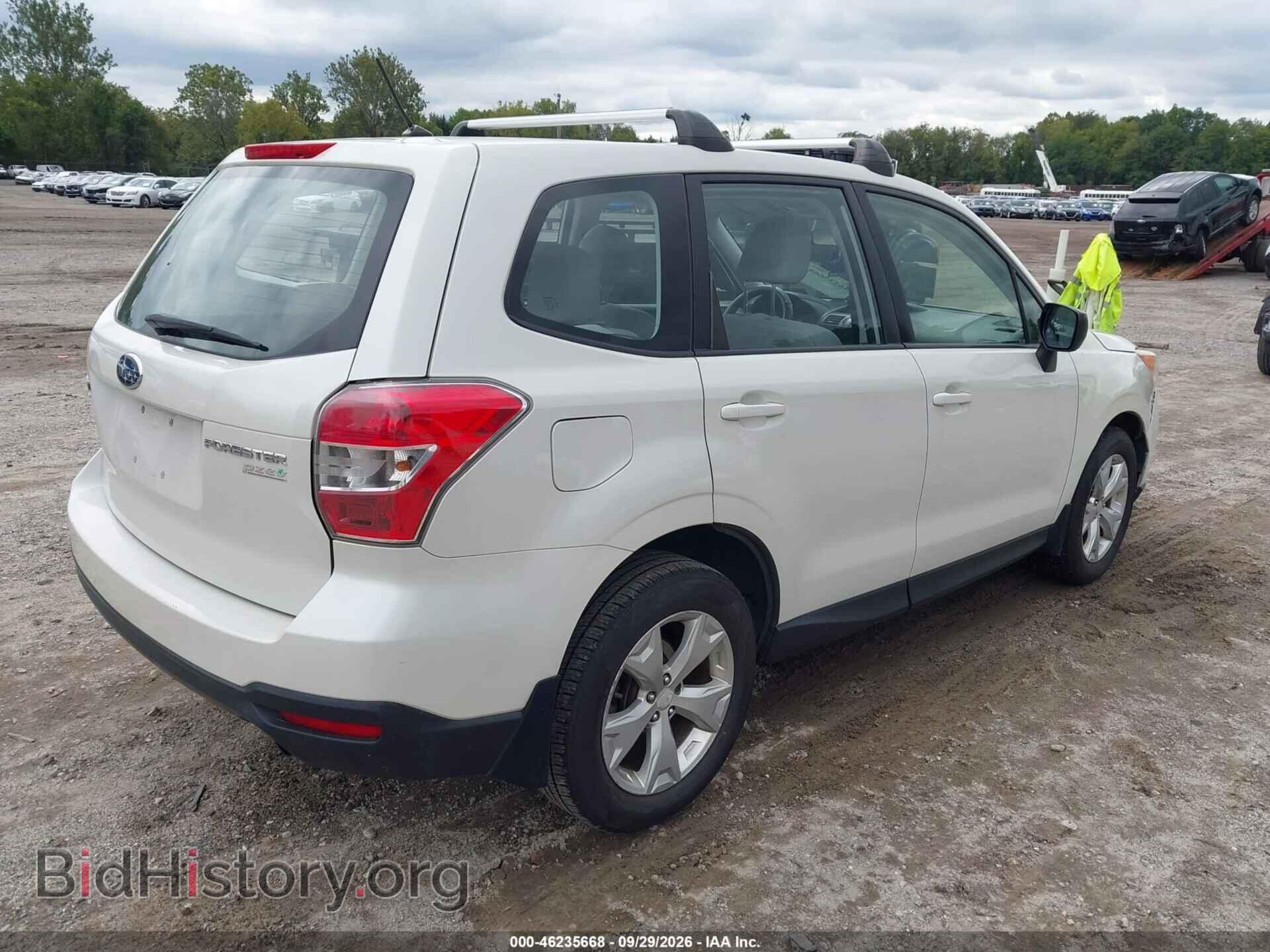 2014 SUBARU FORESTER - VIN: JF2SJAAC0EH454764 - Фото 4