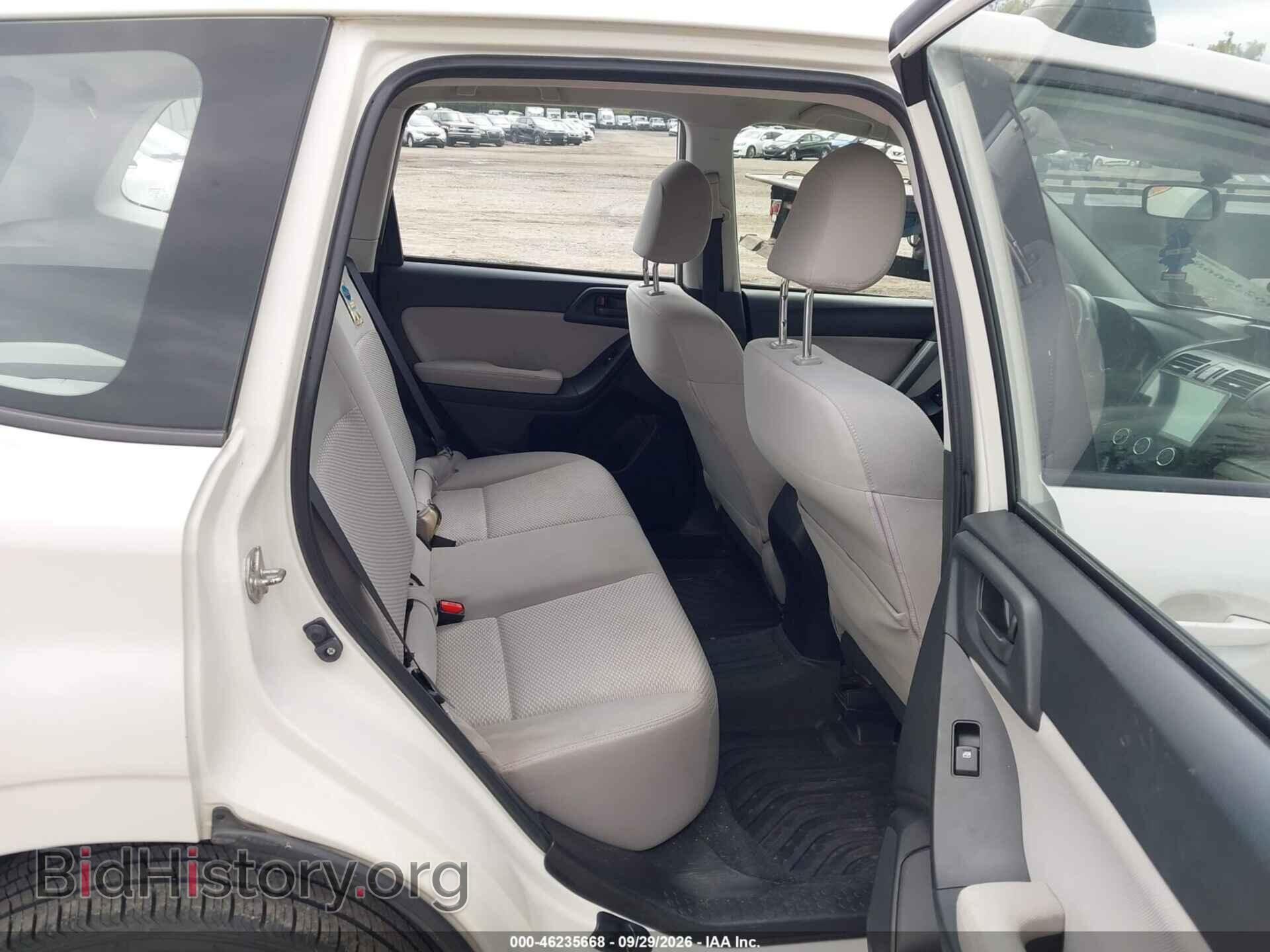 2014 SUBARU FORESTER - VIN: JF2SJAAC0EH454764 - Фото 8