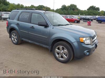 2012 Ford ESCAPE XLT, синий — VIN 1FMCU0D70CKA06104, IAAI