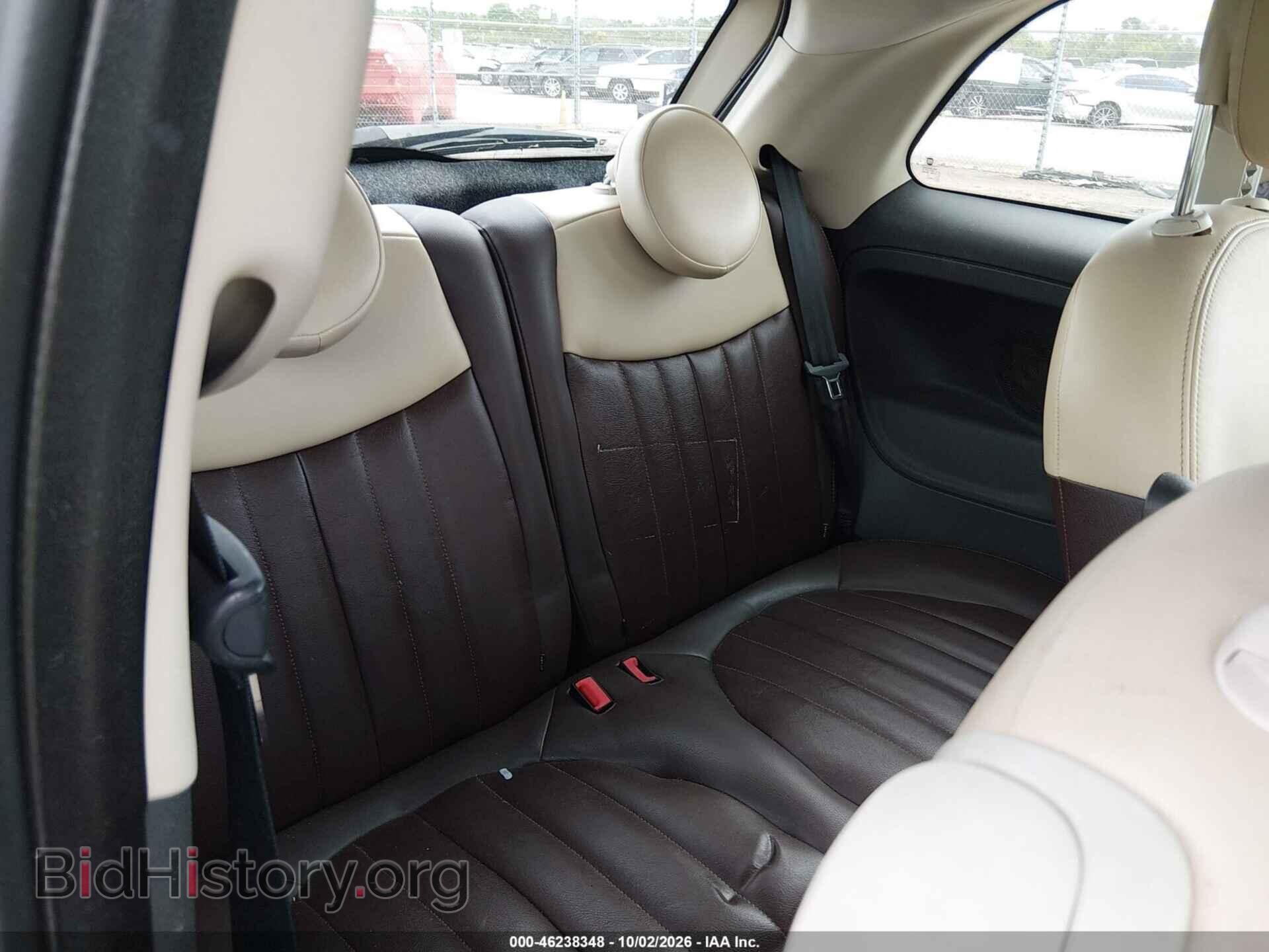 2012 FIAT 500 - VIN: 3C3CFFAR8CT370166 - Фото 8