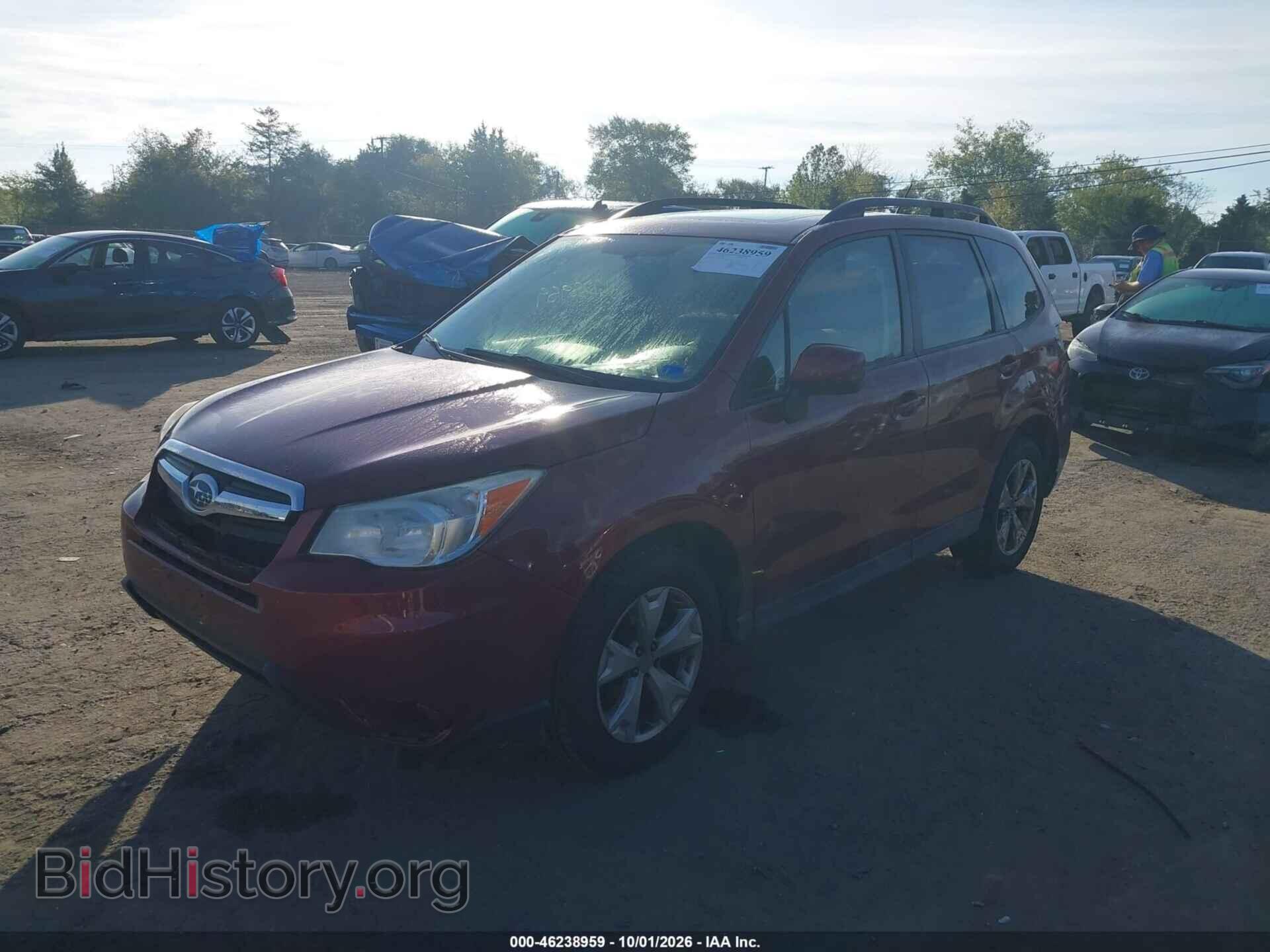 2014 SUBARU FORESTER - VIN: JF2SJAECXEH452658 - Фото 2