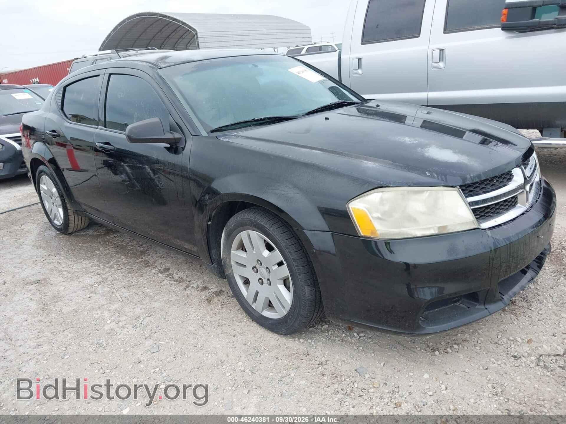 Фотография 1C3CDZAG4DN749270 - DODGE AVENGER 2013