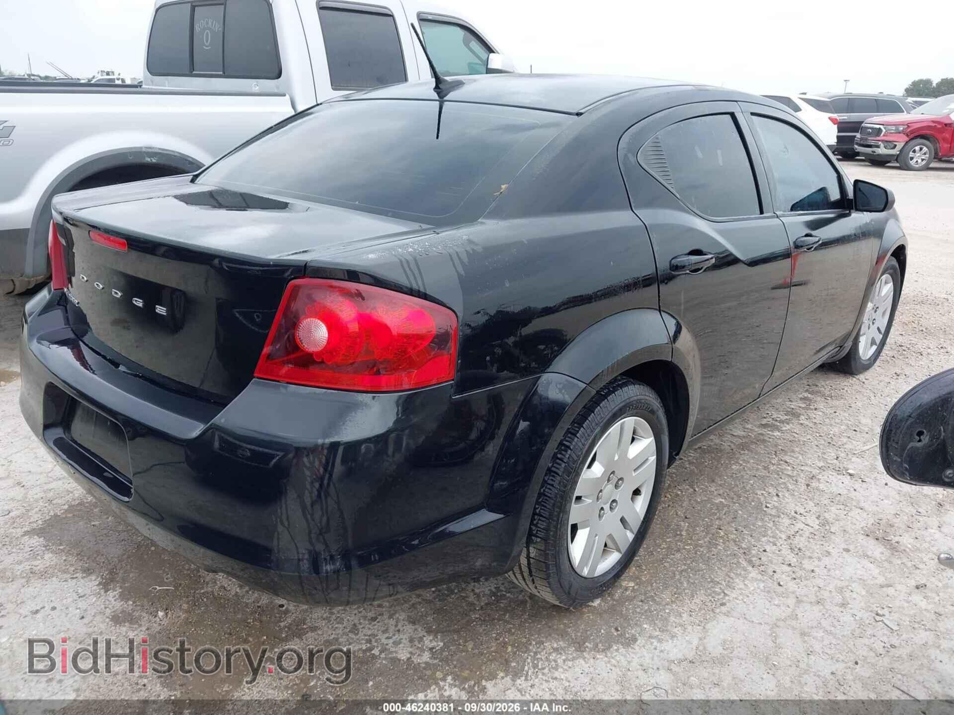 2013 DODGE AVENGER - VIN: 1C3CDZAG4DN749270 - Фото 4