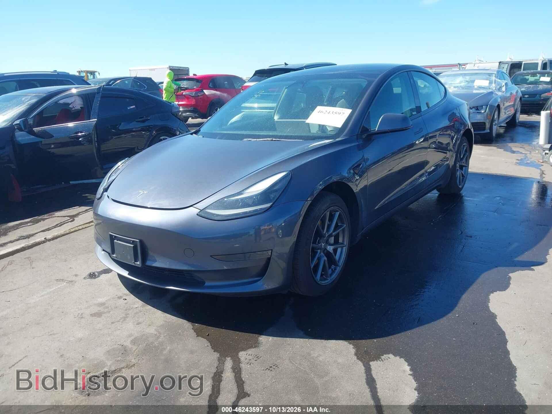 2022 TESLA MODEL 3 - VIN: 5YJ3E1EA3NF110135 - Фото 2