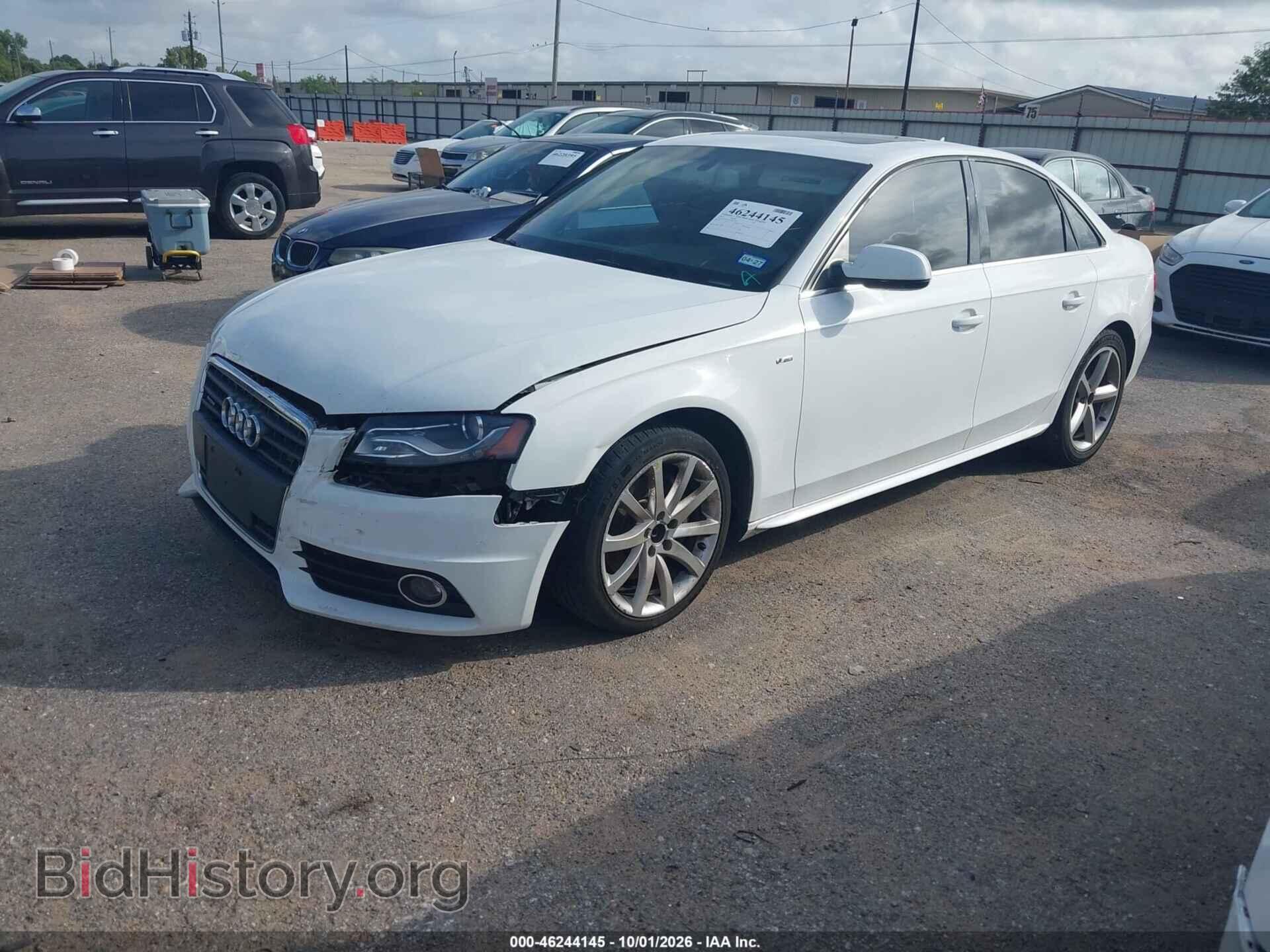 2012 AUDI A4 - VIN: WAUFFAFL0CN012279 - Photo 2