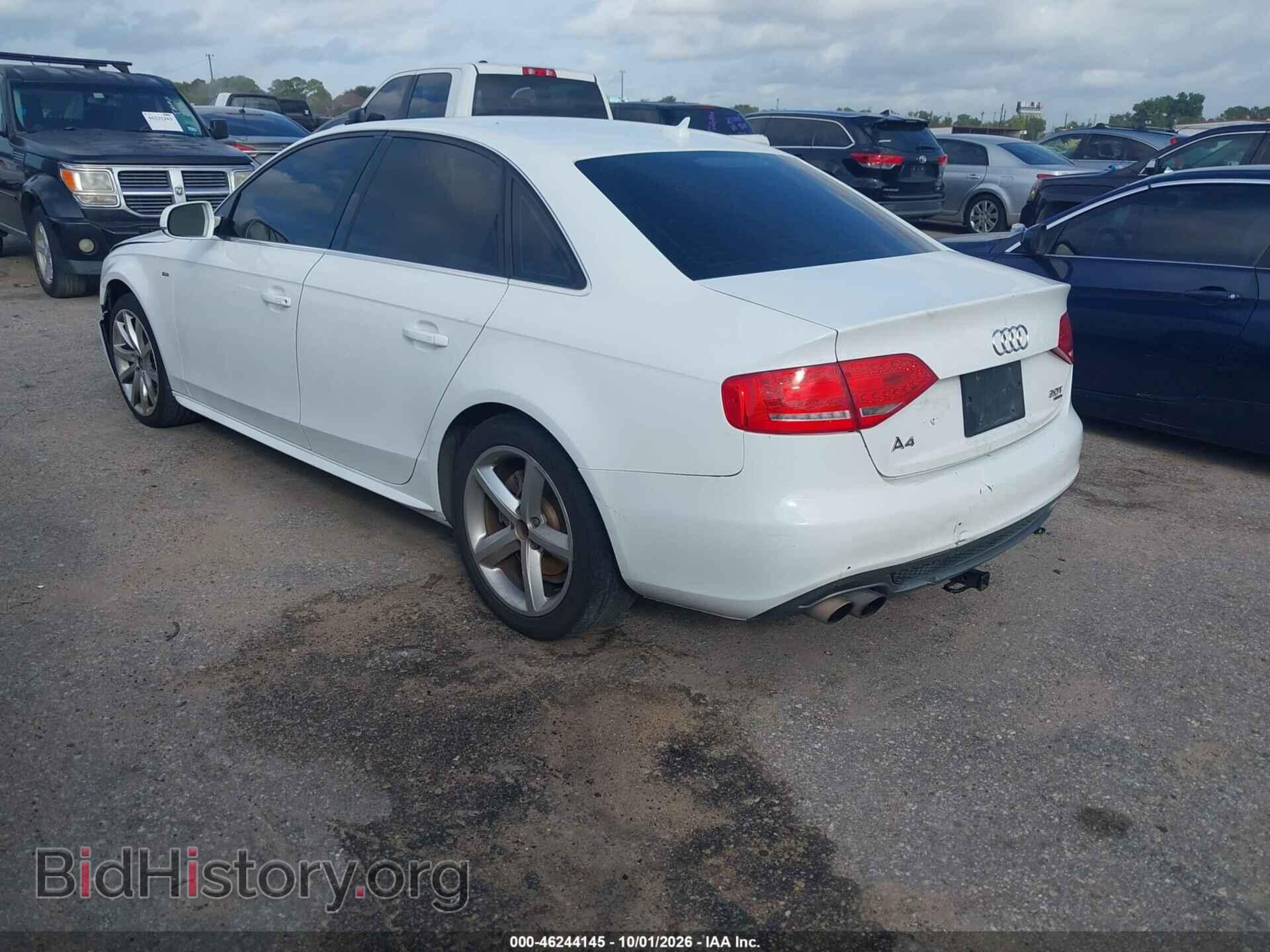 2012 AUDI A4 - VIN: WAUFFAFL0CN012279 - Photo 3